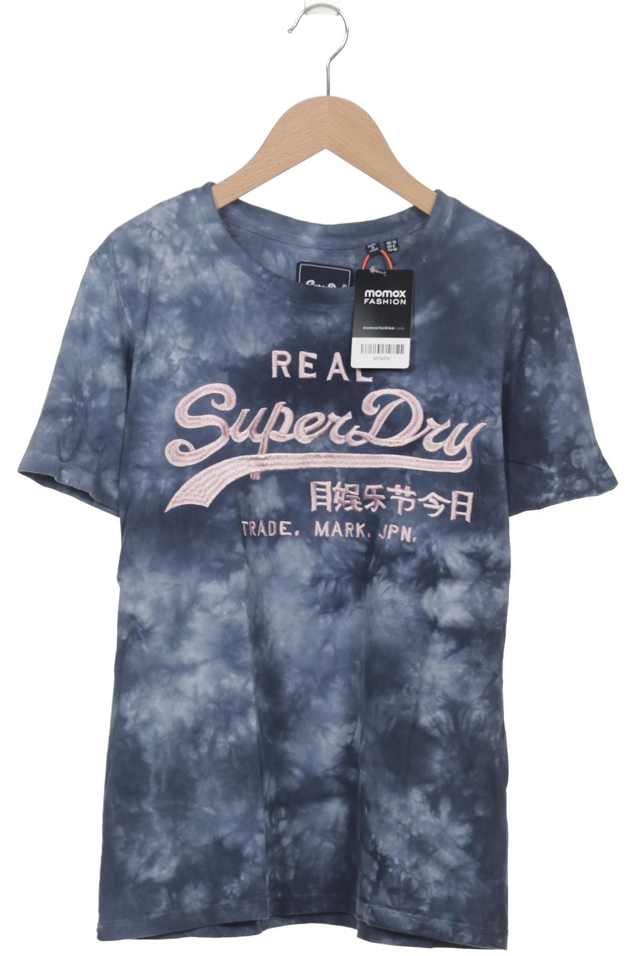 

Superdry Damen T-Shirt, blau, Gr. 40