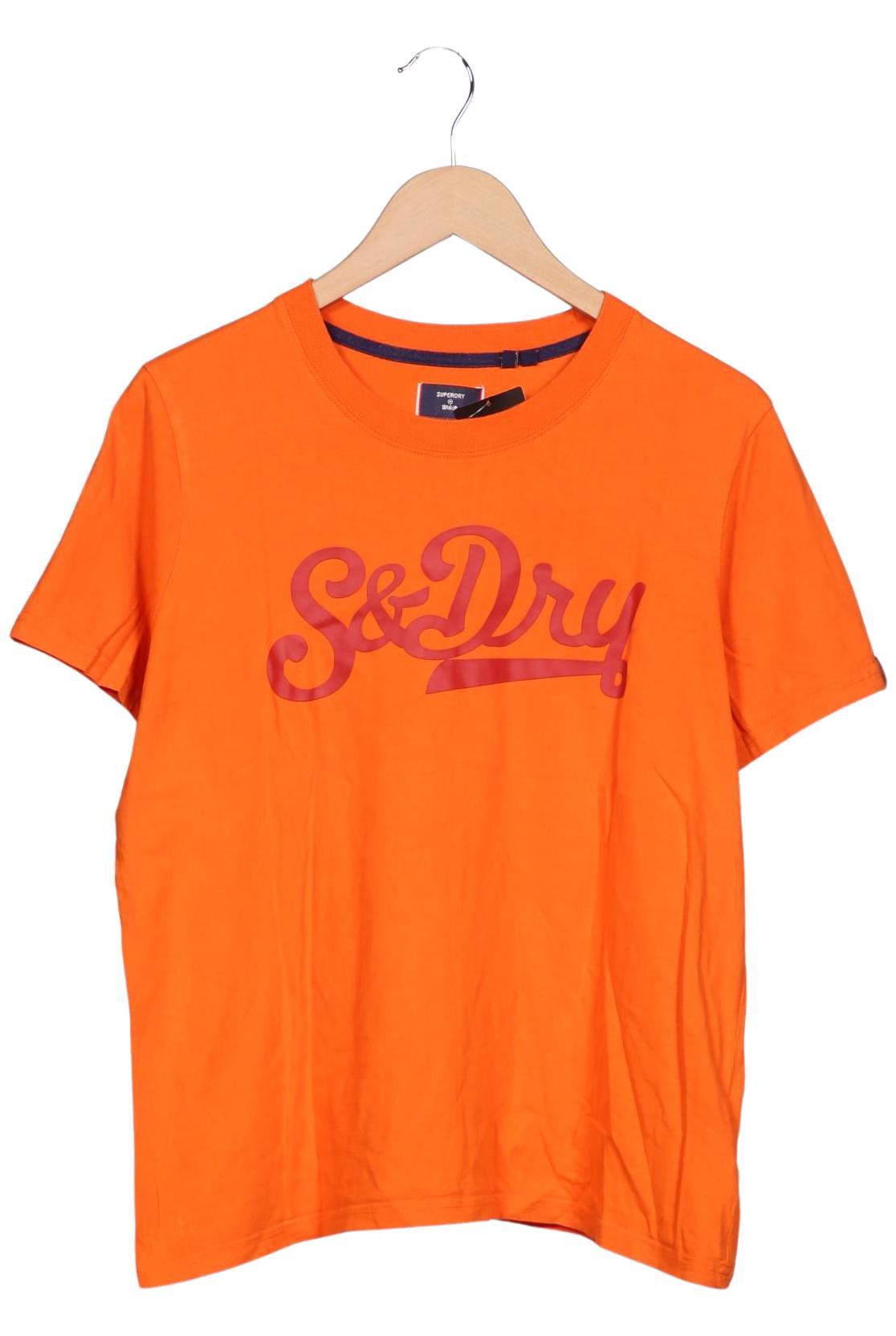 

Superdry Damen T-Shirt, orange, Gr. 44