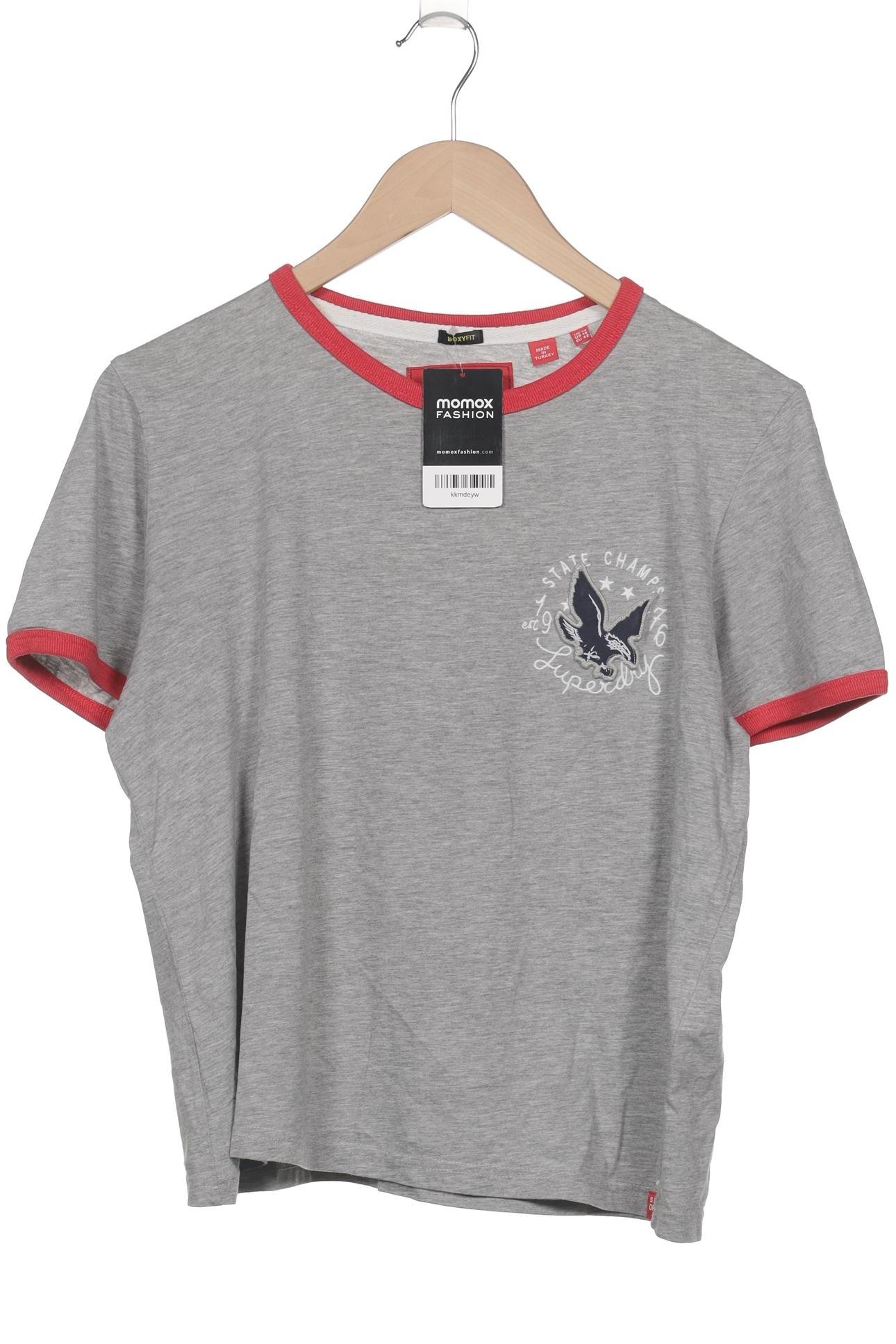 

Superdry Damen T-Shirt, grau, Gr. 42
