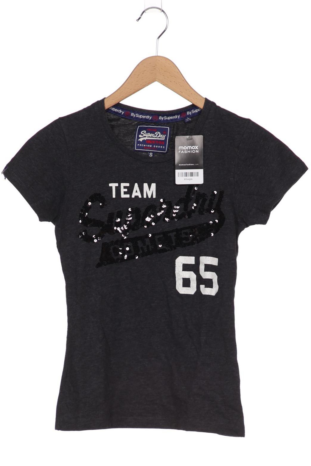 

Superdry Damen T-Shirt, grau, Gr. 36