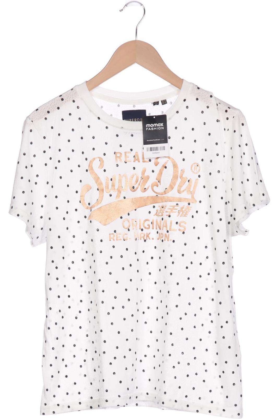 

Superdry Damen T-Shirt, weiß, Gr. 46