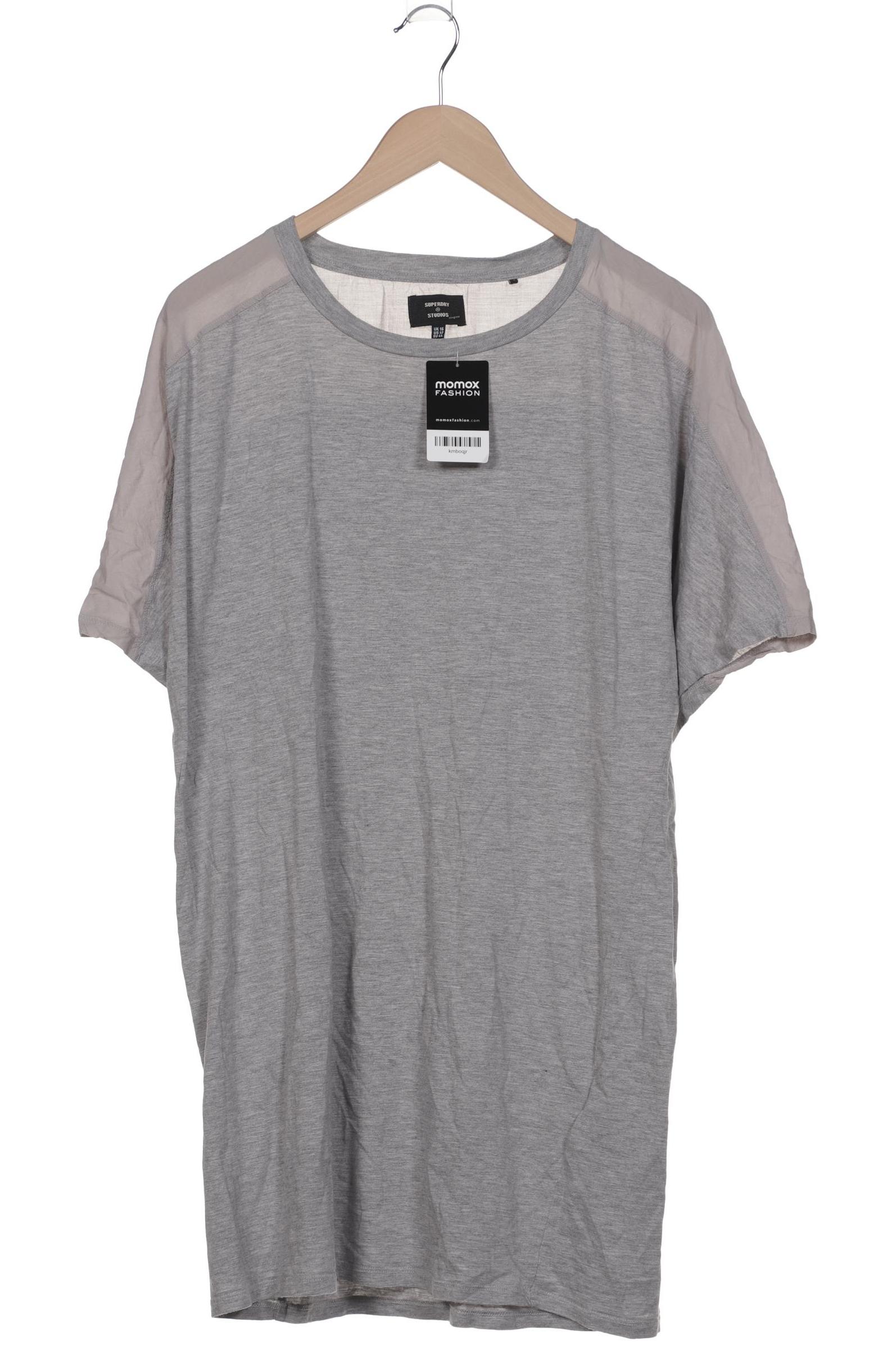 

Superdry Damen T-Shirt, grau, Gr. 44