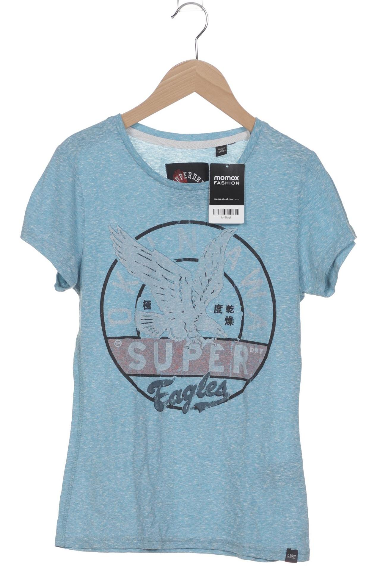 

Superdry Damen T-Shirt, blau, Gr. 36