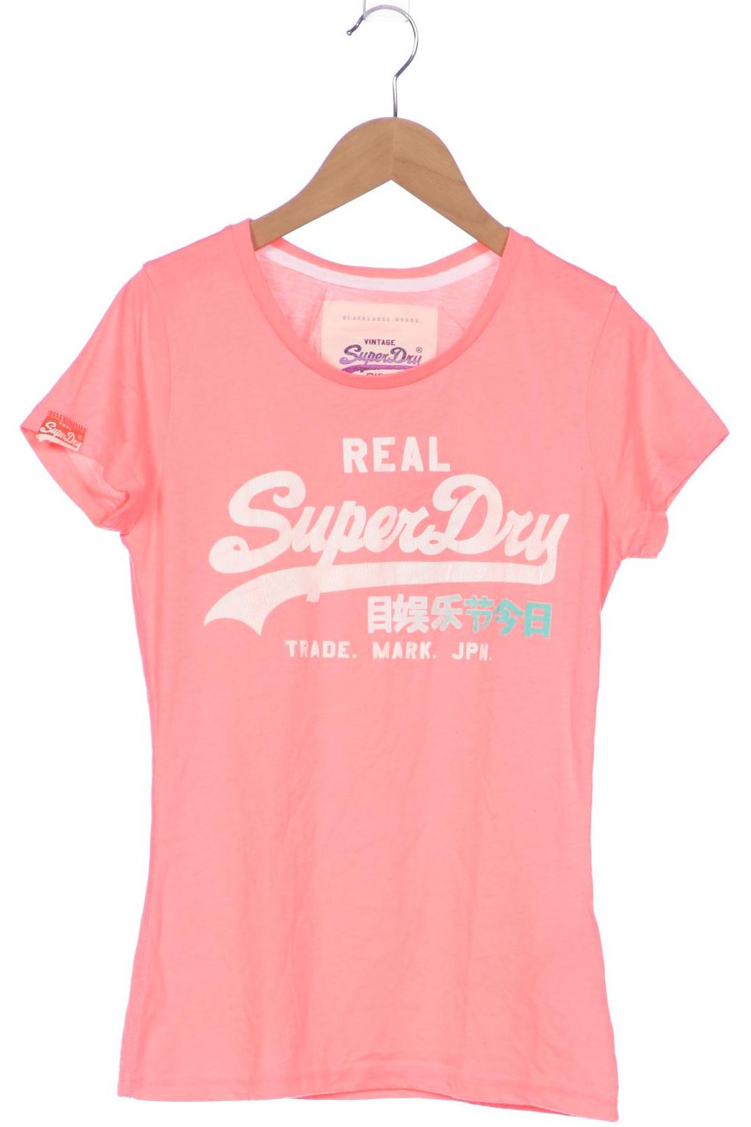 

Superdry Damen T-Shirt, neon, Gr. 34