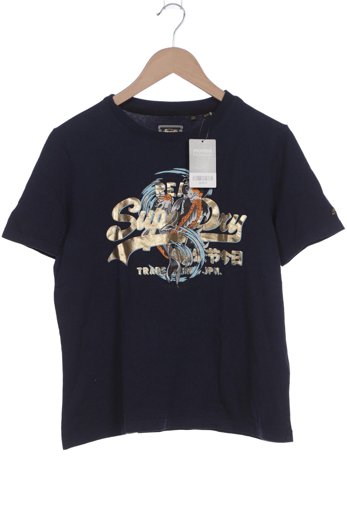 

Superdry Damen T-Shirt, marineblau, Gr. 40