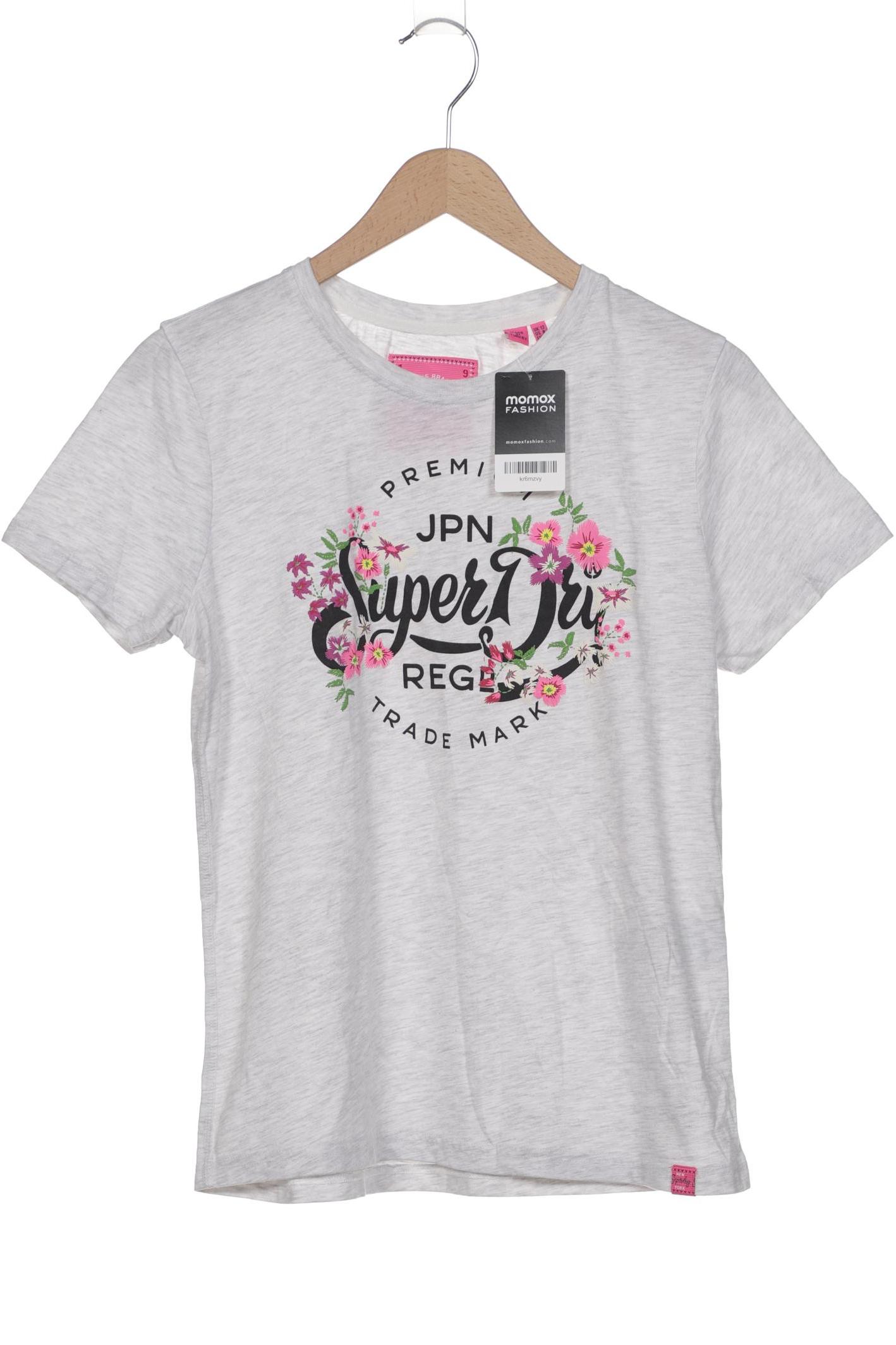 

Superdry Damen T-Shirt, grau, Gr. 40