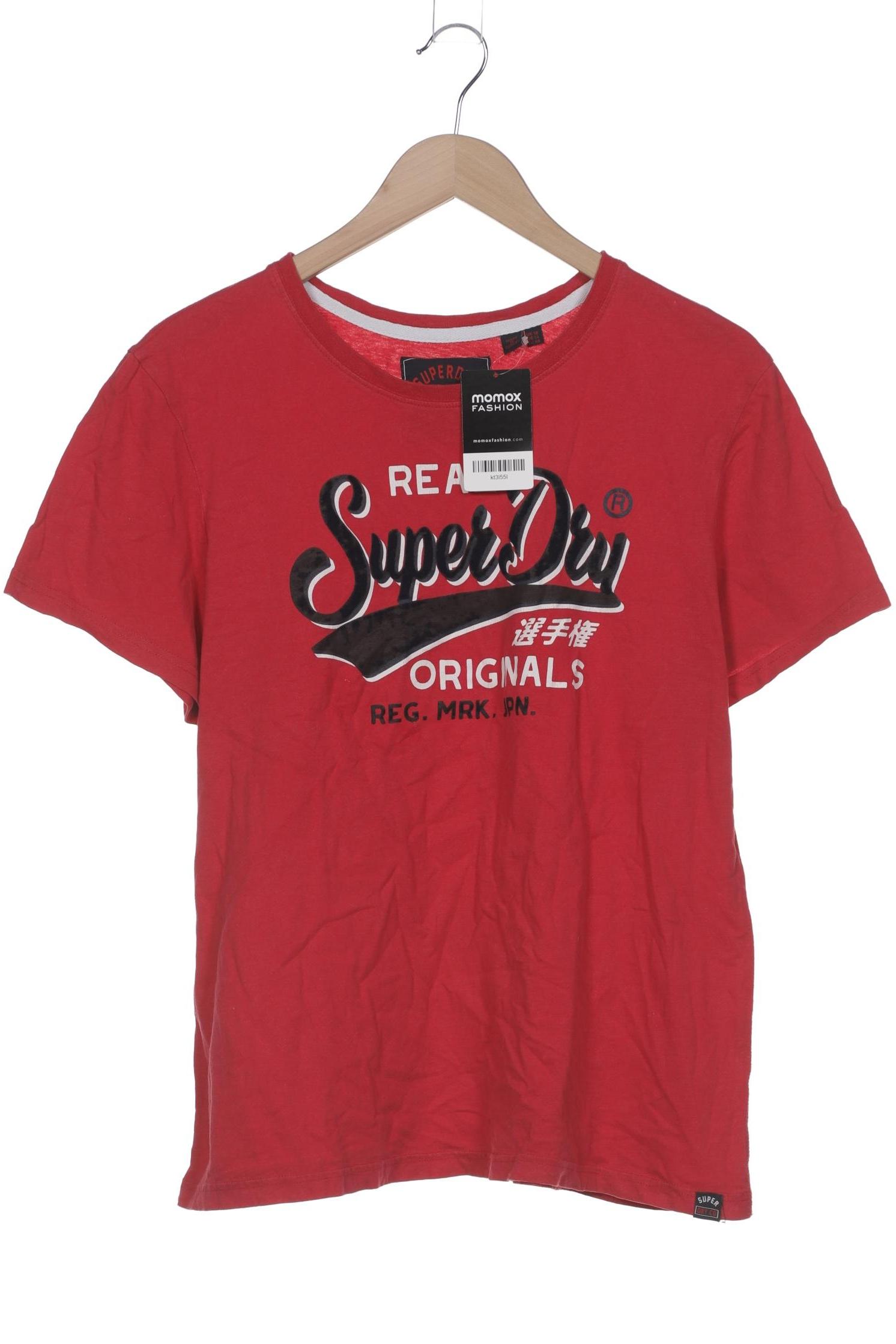 

Superdry Damen T-Shirt, rot, Gr. 46