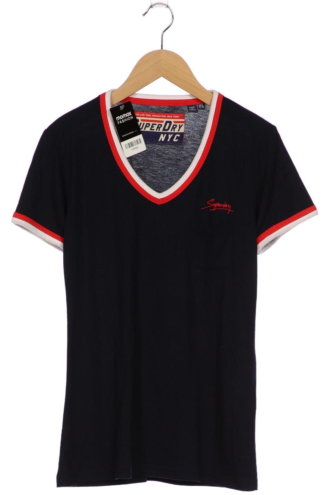 

Superdry Damen T-Shirt, marineblau, Gr. 36