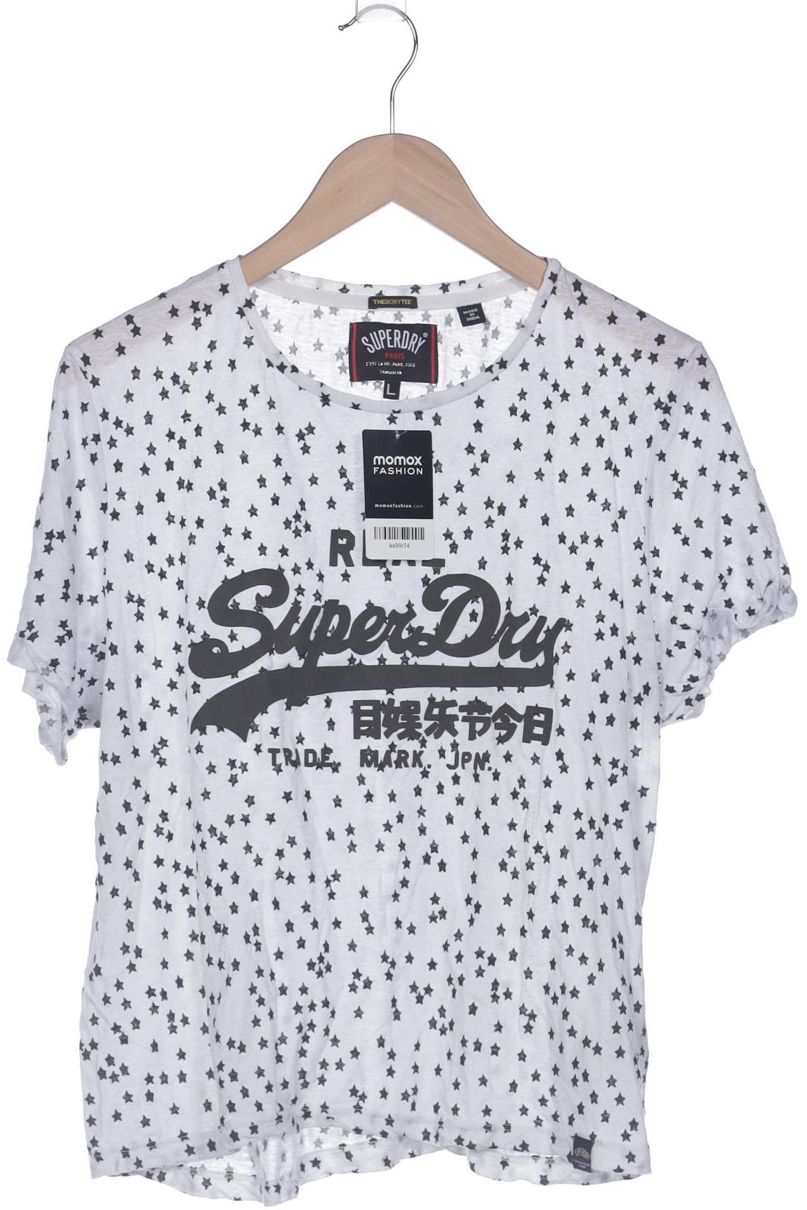 

Superdry Damen T-Shirt, weiß, Gr. 42
