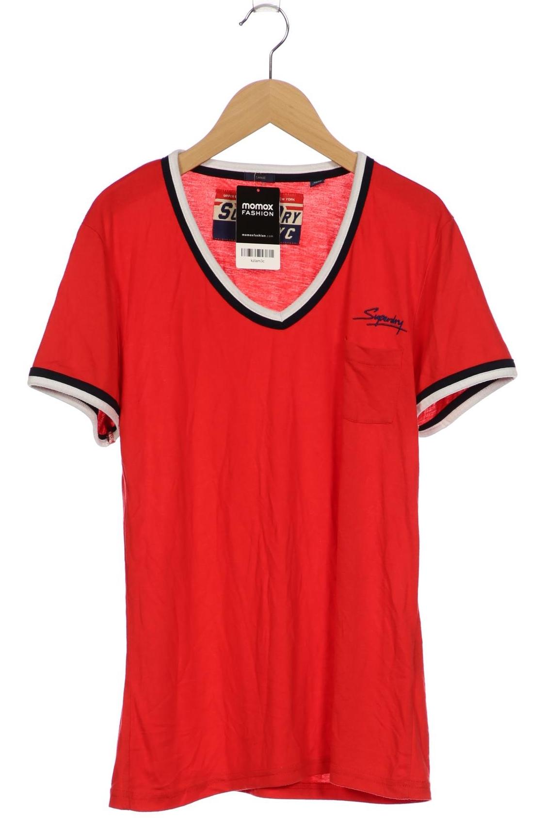 

Superdry Damen T-Shirt, rot, Gr. 42