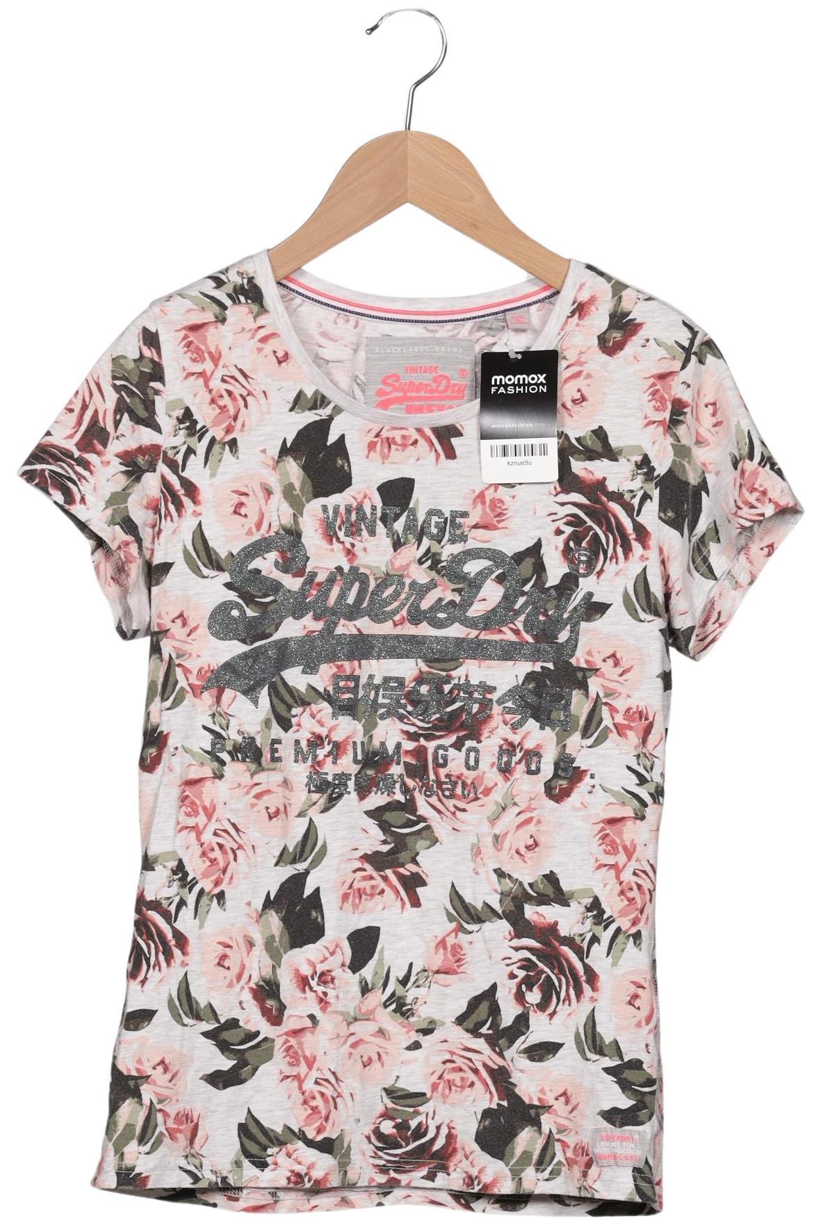 

Superdry Damen T-Shirt, grau, Gr. 38