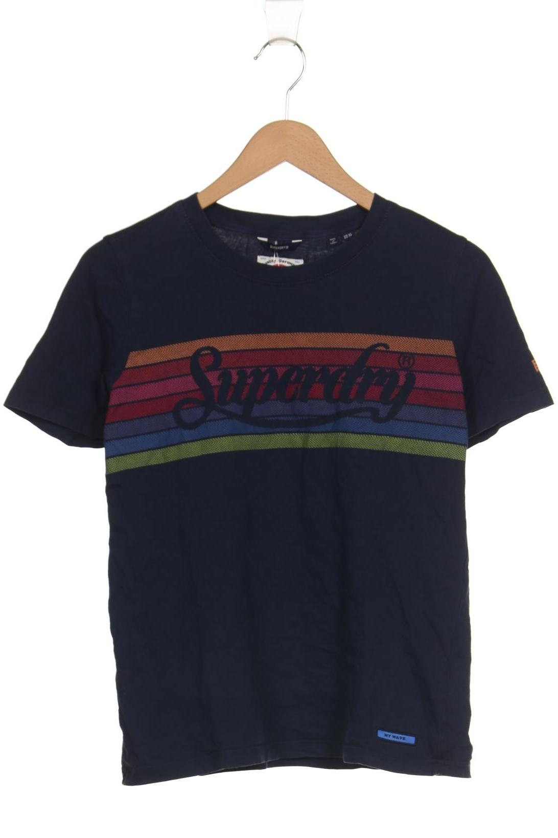 

Superdry Damen T-Shirt, marineblau, Gr. 38