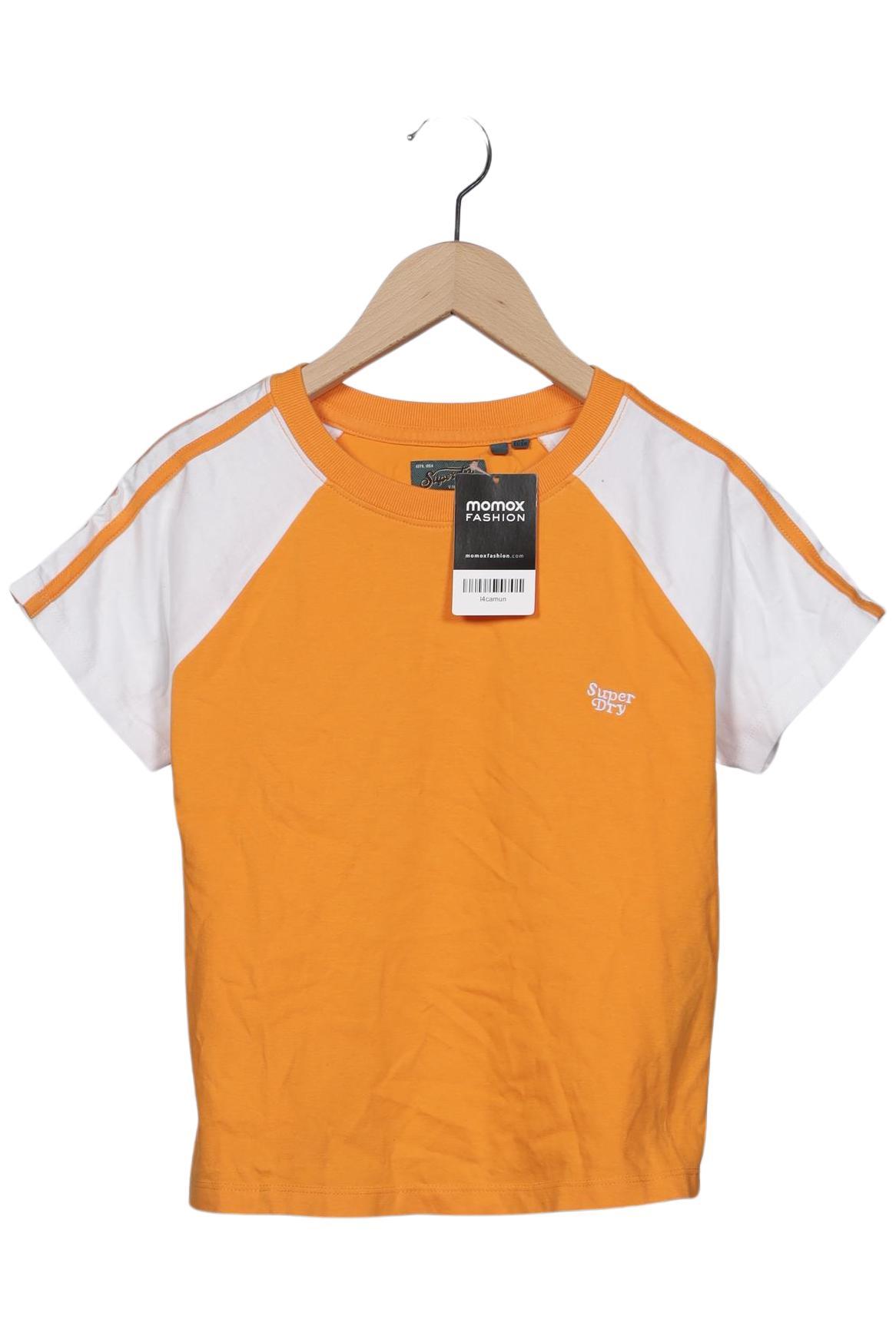 

Superdry Damen T-Shirt, orange, Gr. 38