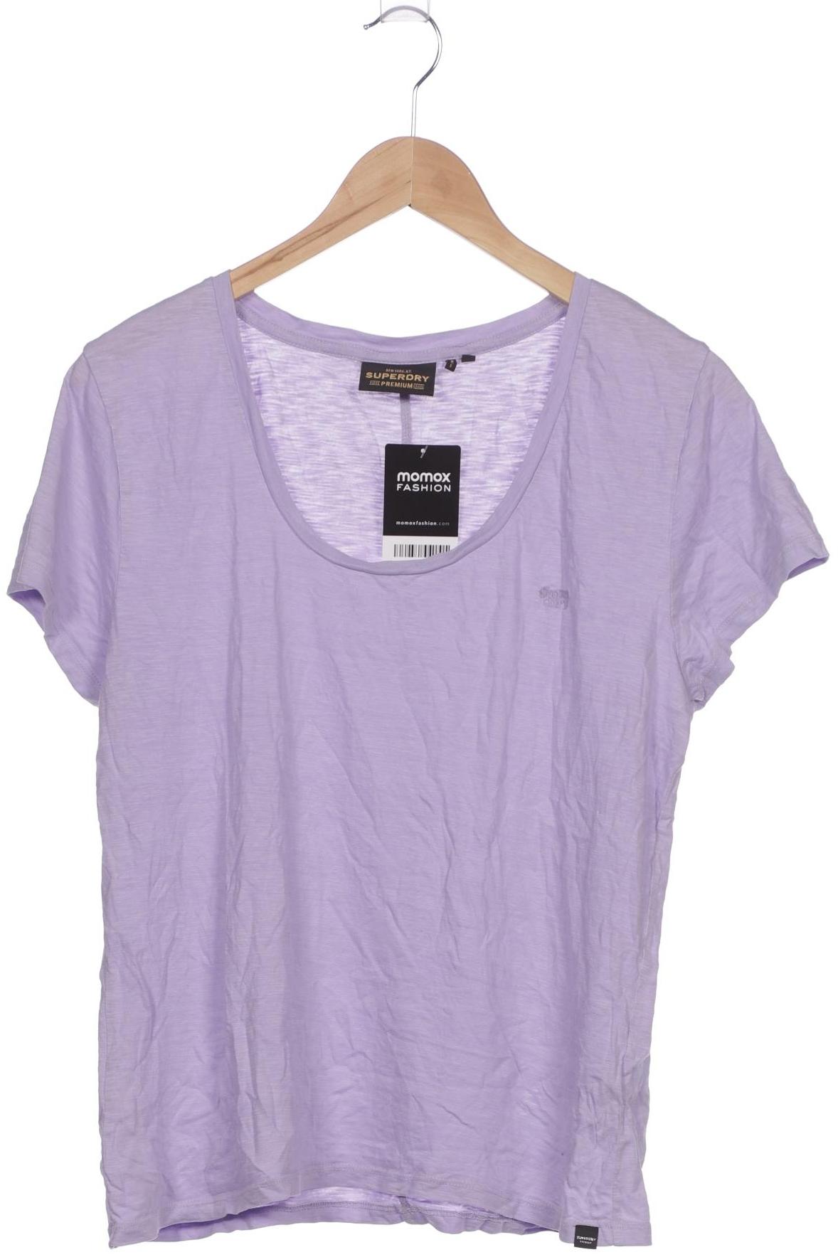 

Superdry Damen T-Shirt, flieder, Gr. 44