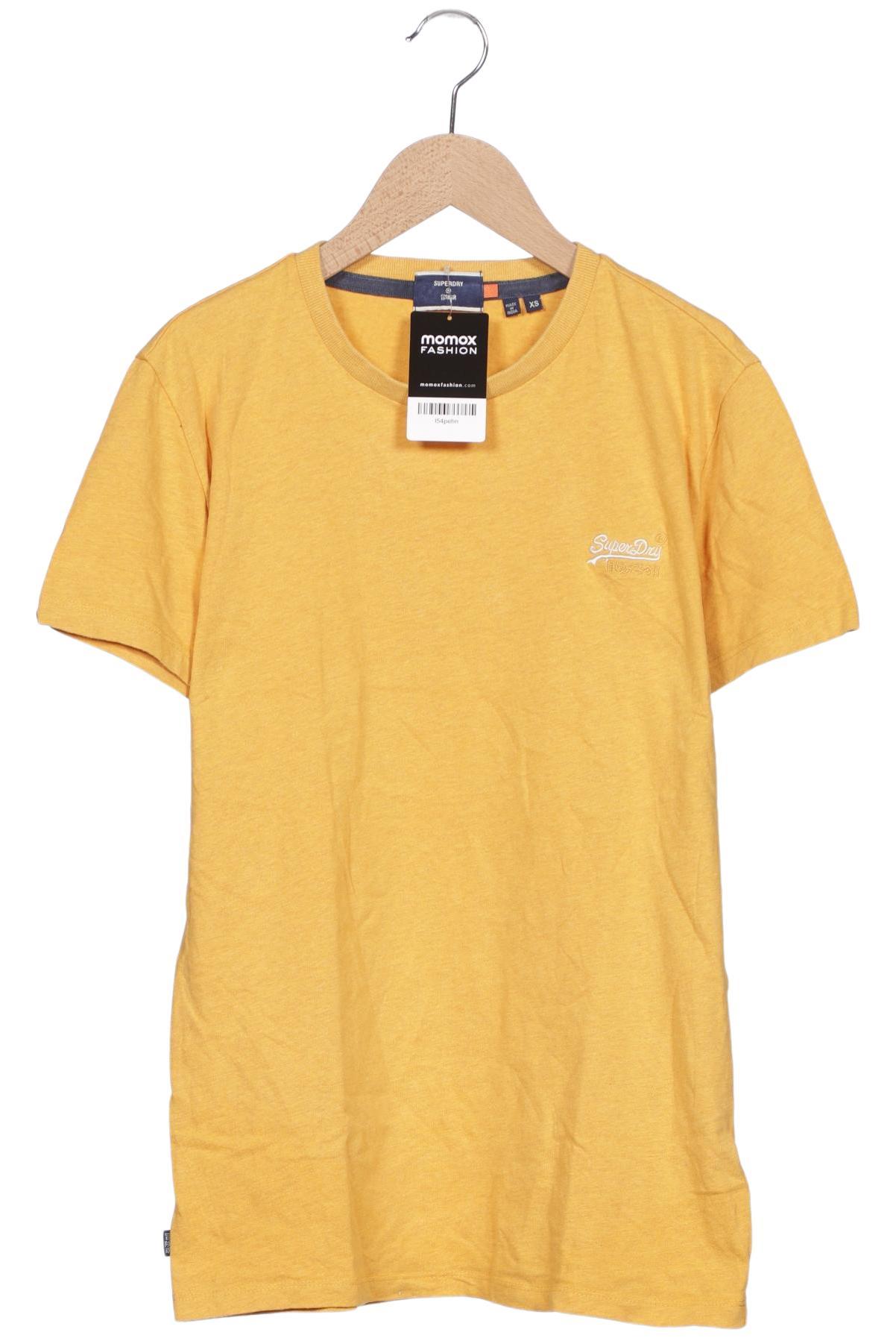 

Superdry Damen T-Shirt, gelb, Gr. 34