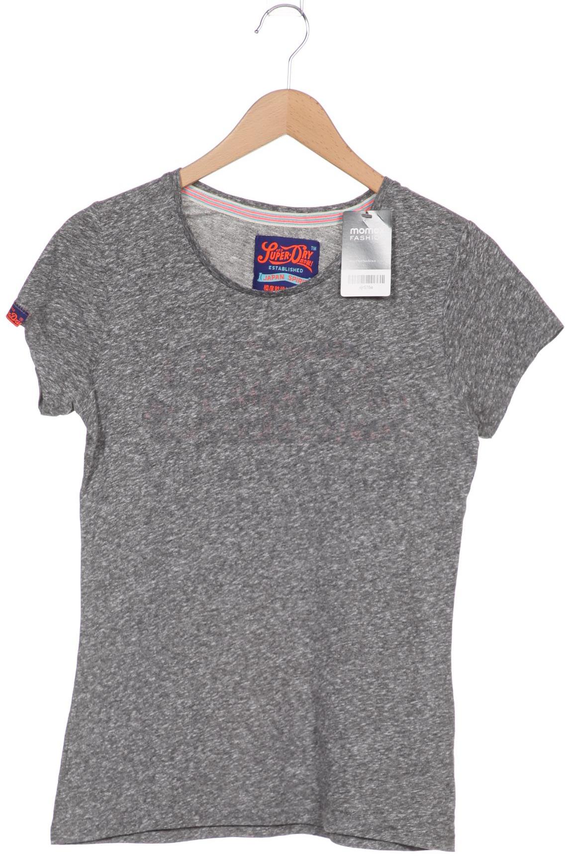 

Superdry Damen T-Shirt, grau, Gr. 42