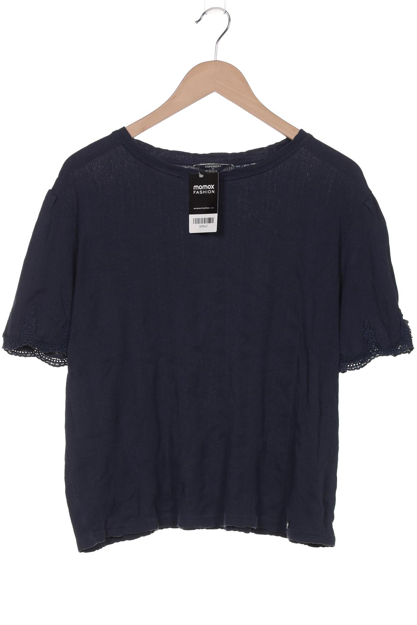 

Superdry Damen T-Shirt, marineblau, Gr. 42