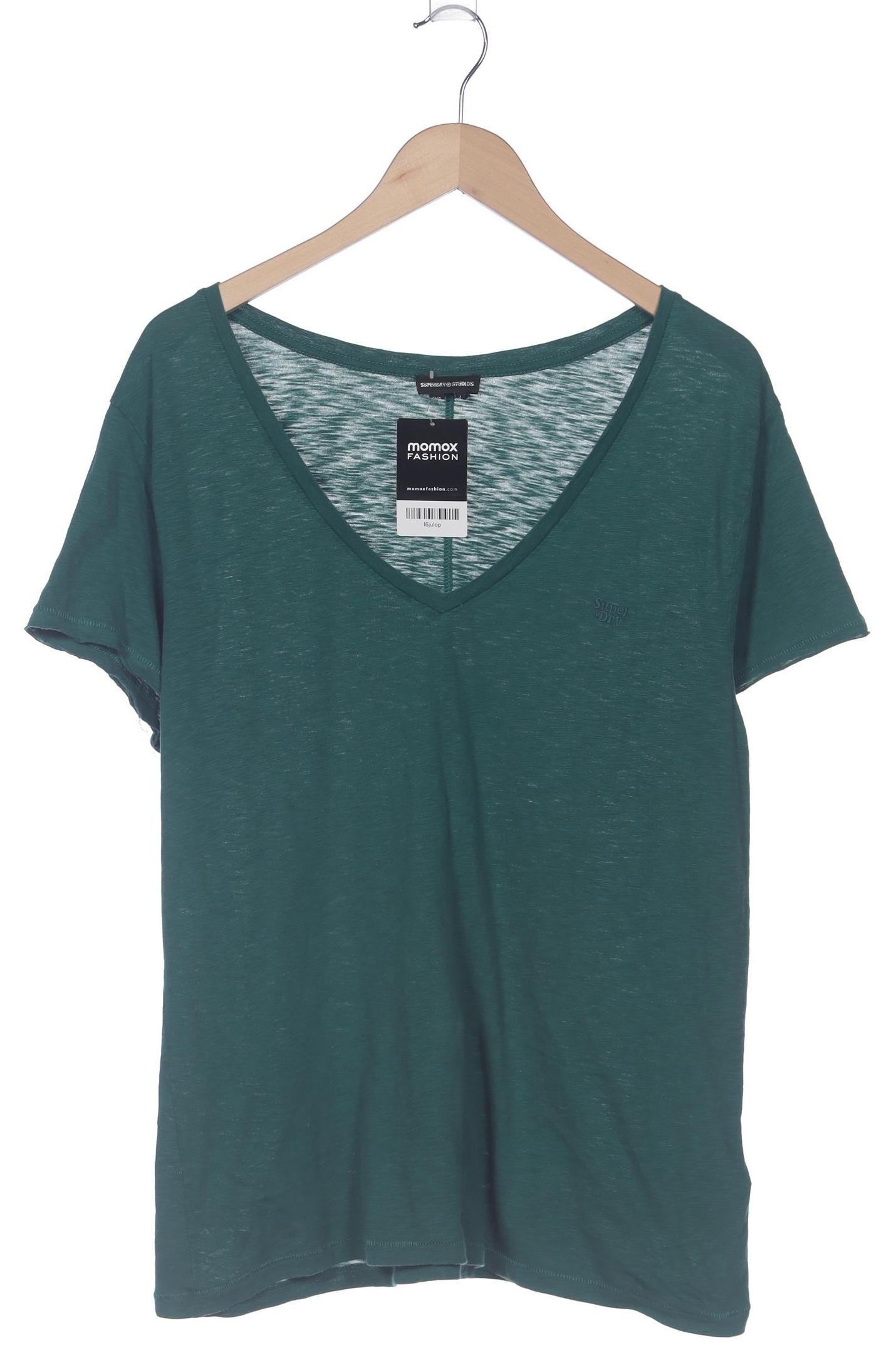 

Superdry Damen T-Shirt, grün, Gr. 42