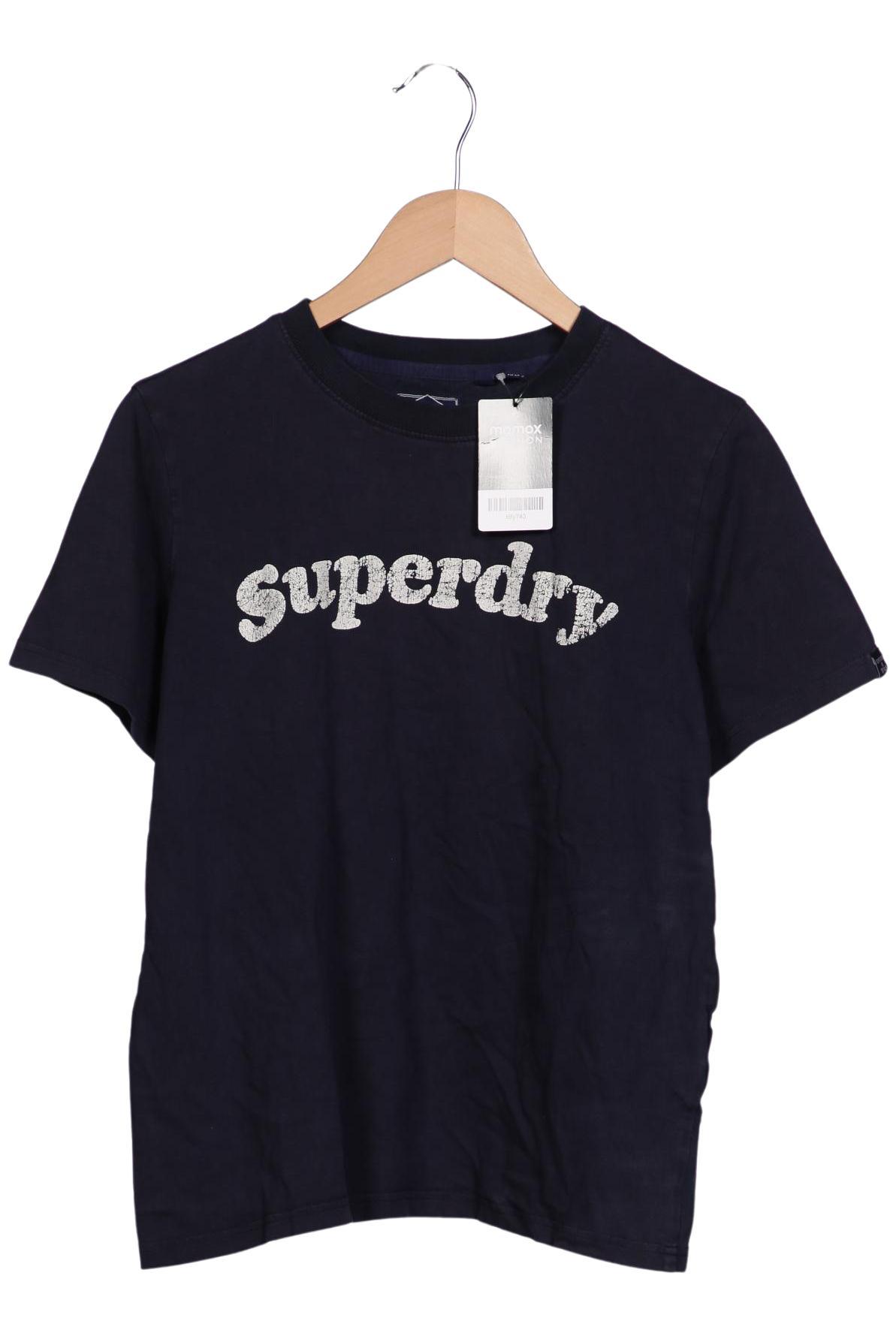 

Superdry Damen T-Shirt, marineblau, Gr. 42