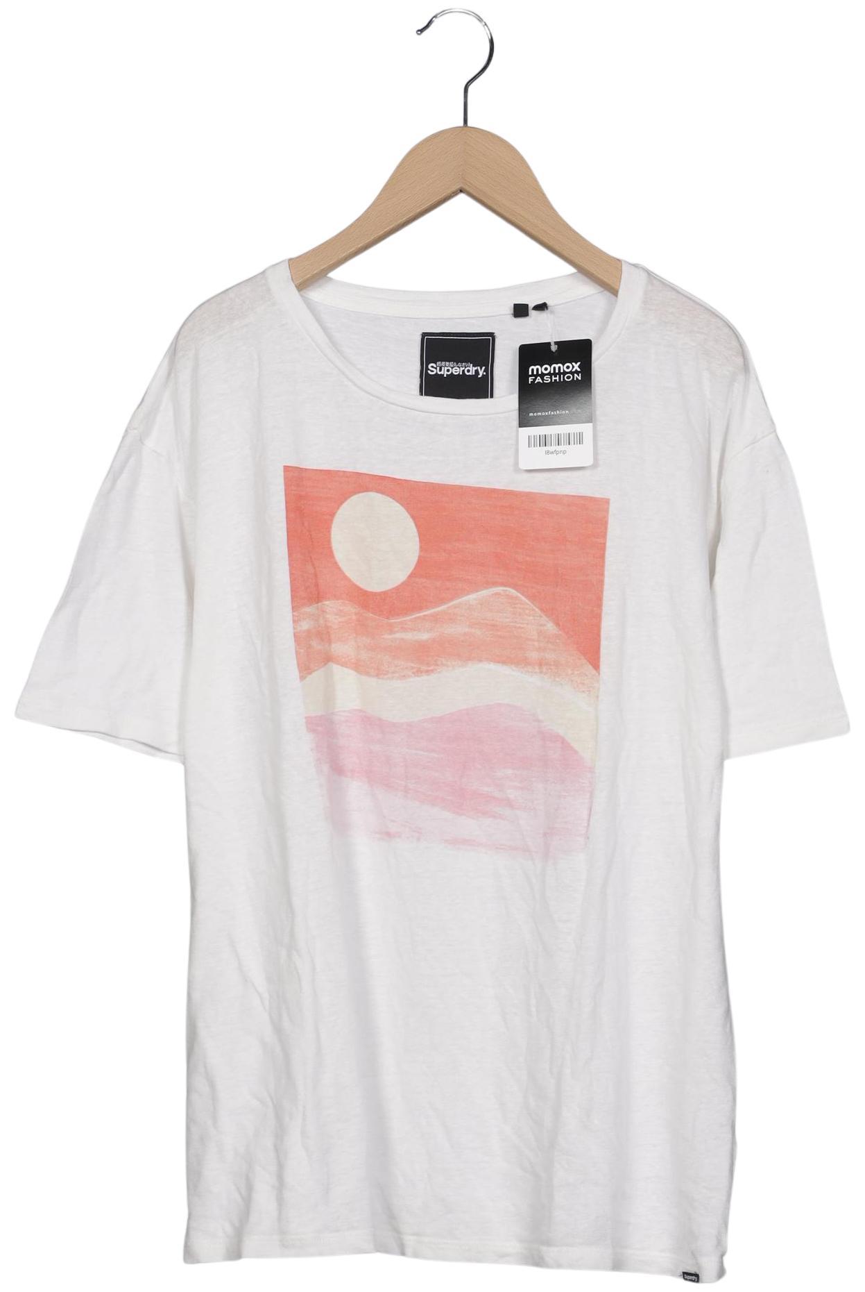 

Superdry Damen T-Shirt, weiß, Gr. 38