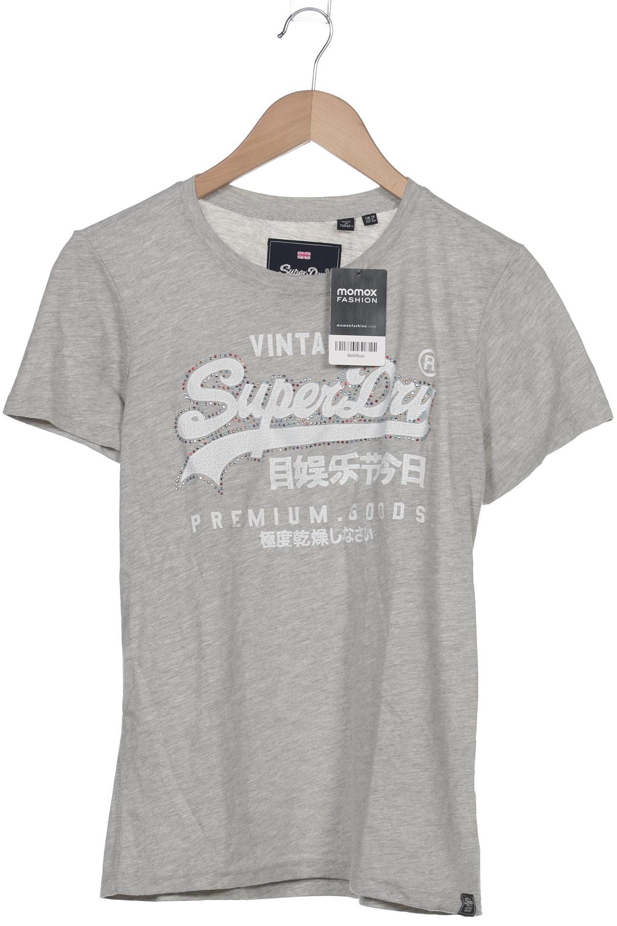 

Superdry Damen T-Shirt, grau, Gr. 40