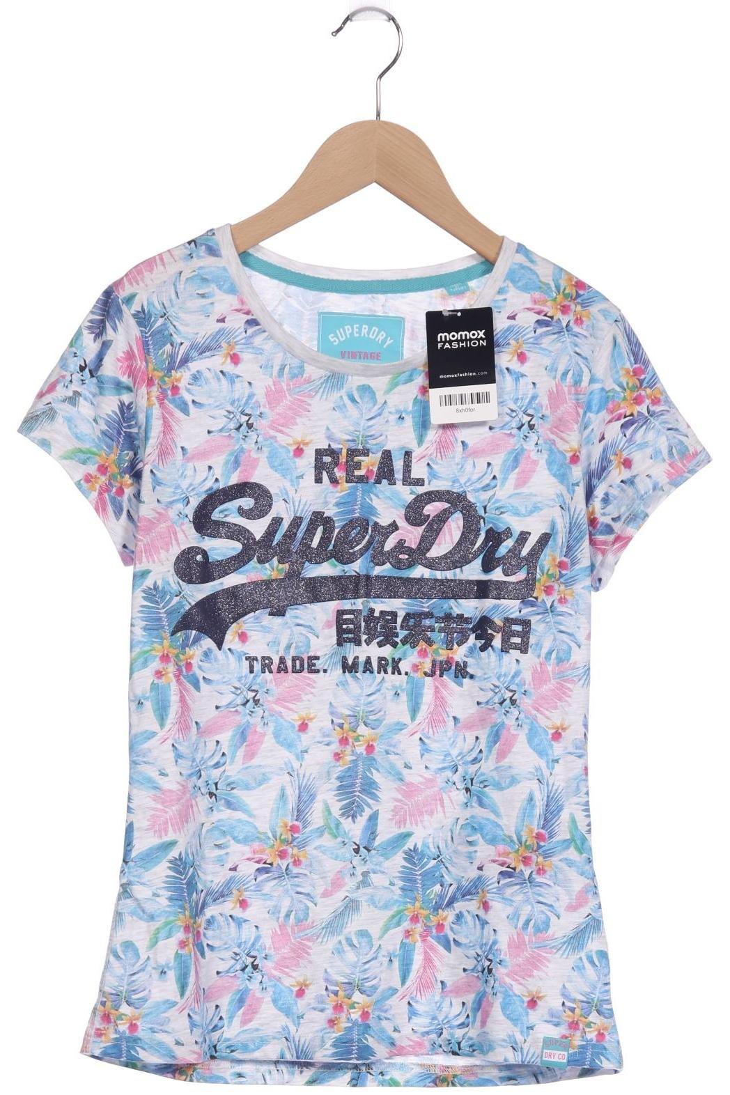 

Superdry Damen T-Shirt, silber, Gr. 38