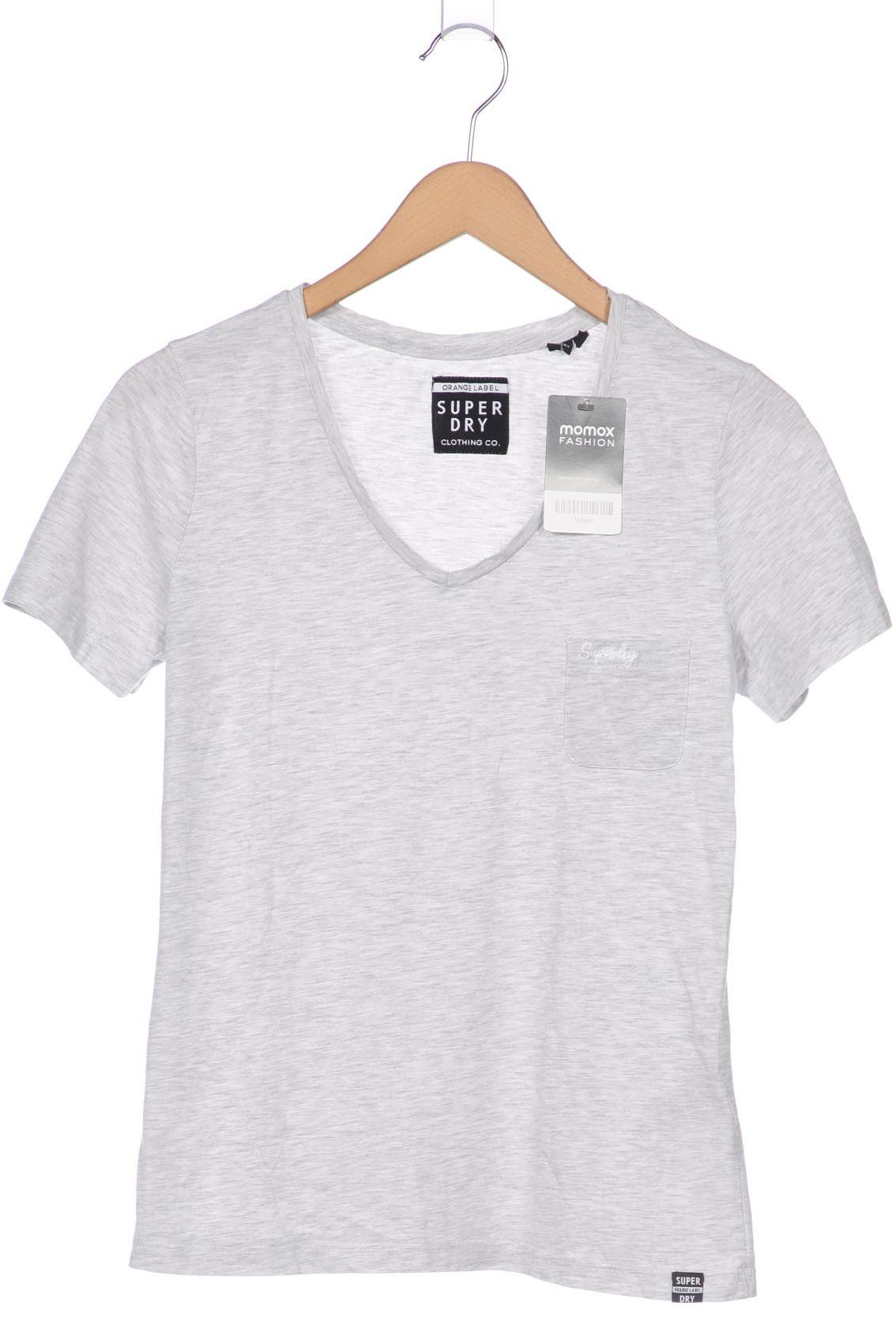 

Superdry Damen T-Shirt, grau, Gr. 38