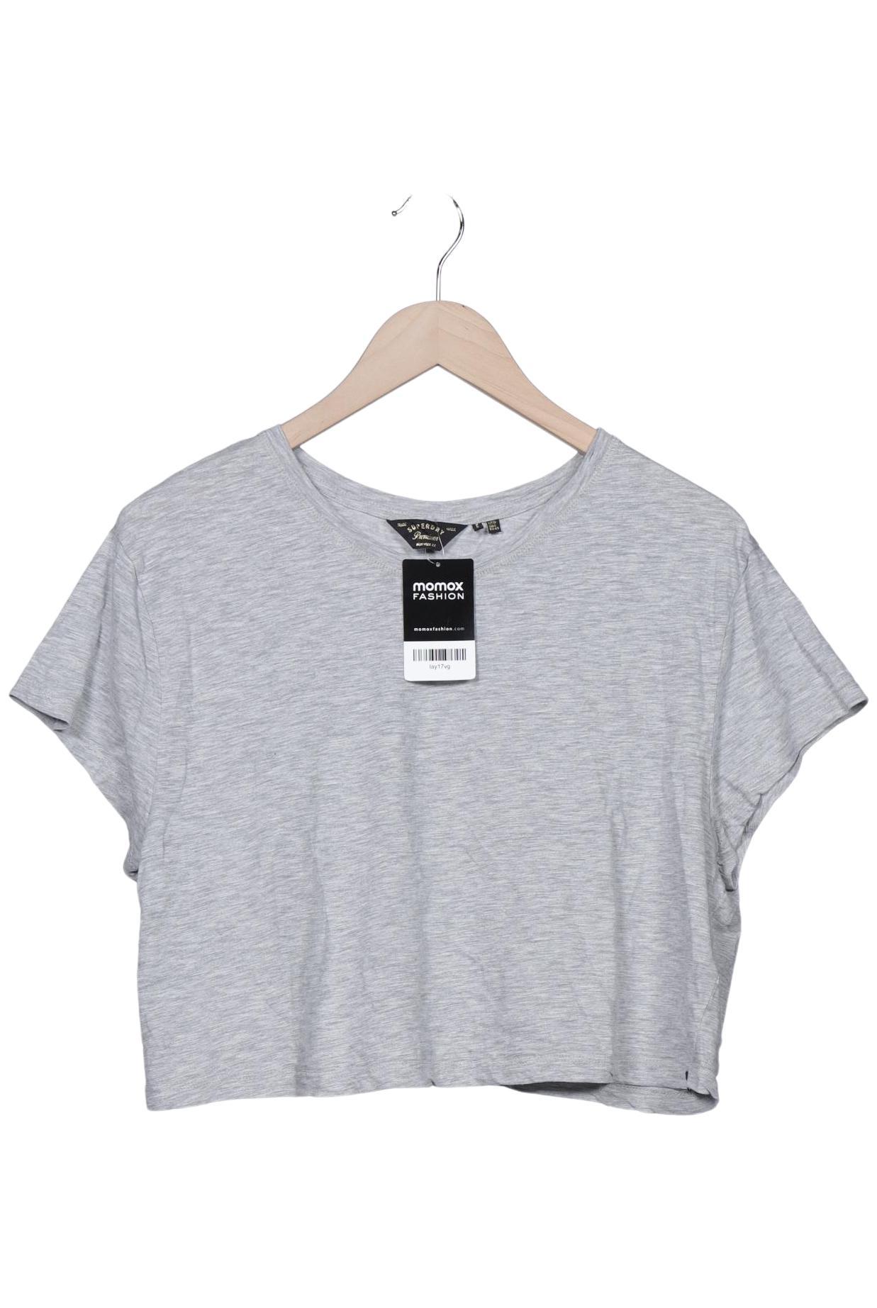 

Superdry Damen T-Shirt, grau, Gr. 40