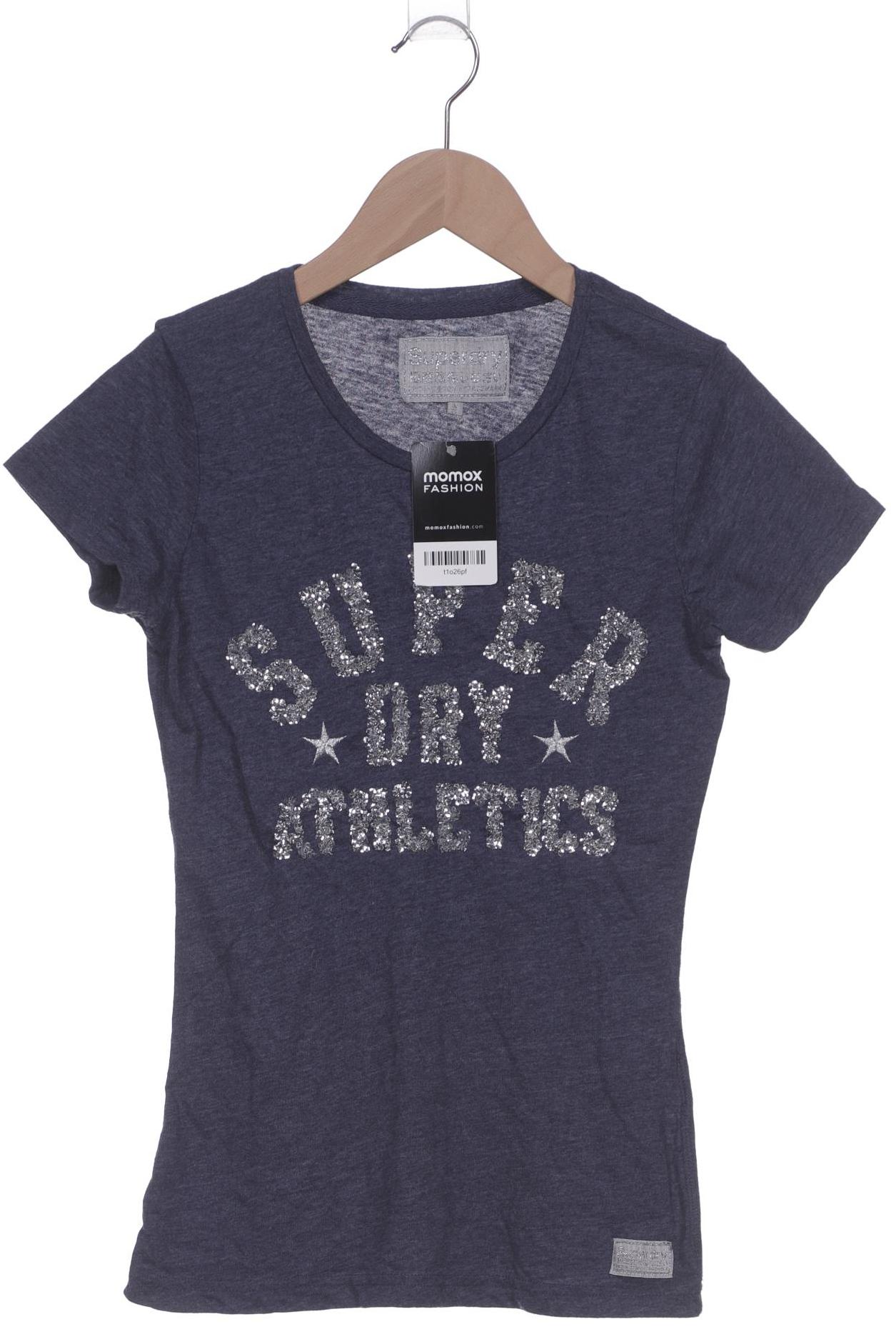 

Superdry Damen T-Shirt, marineblau, Gr. 34