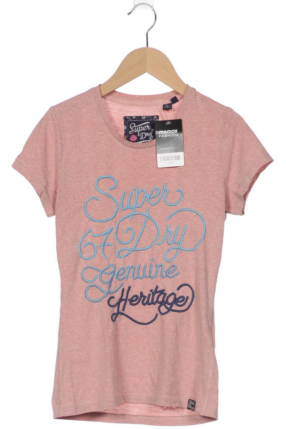 

Superdry Damen T-Shirt, pink, Gr. 38