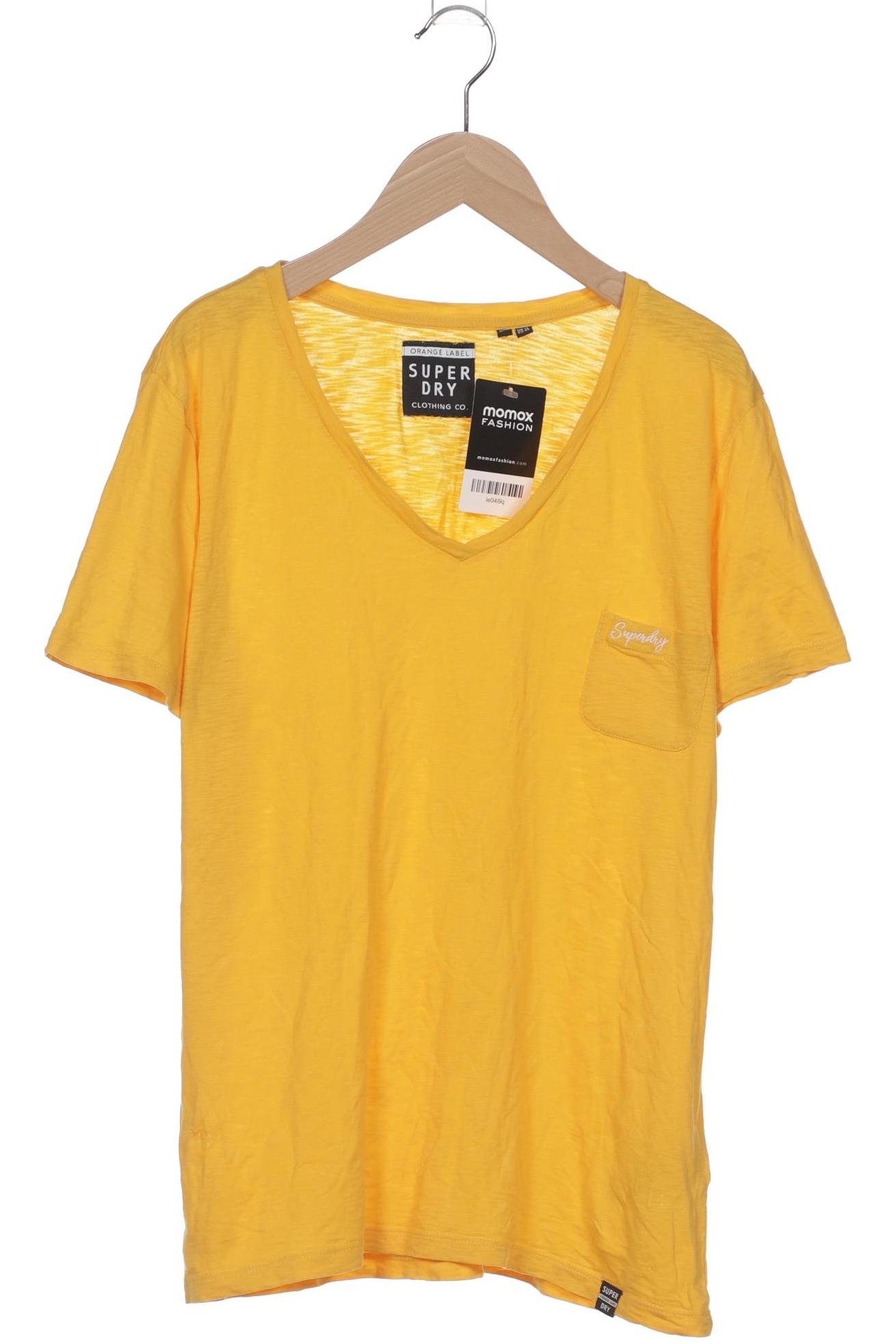 

Superdry Damen T-Shirt, gelb, Gr. 42