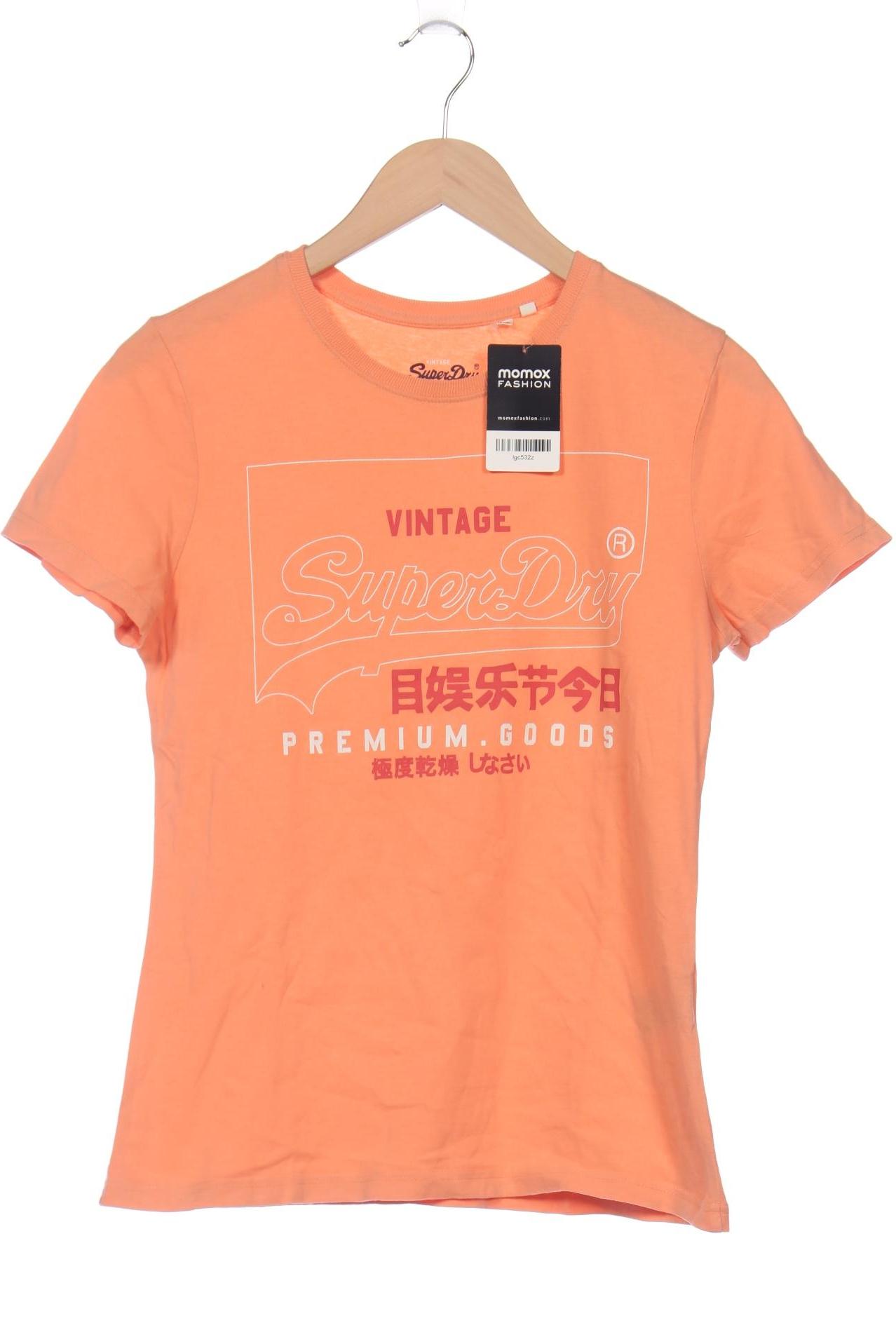

Superdry Damen T-Shirt, orange, Gr. 38