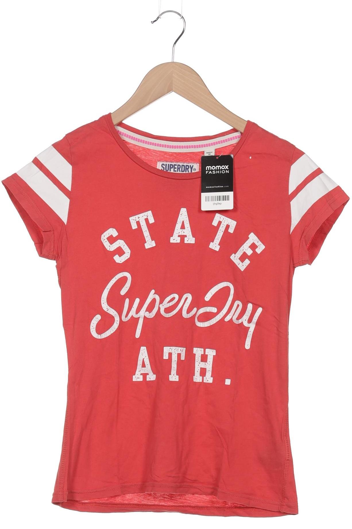 

Superdry Damen T-Shirt, rot, Gr. 38