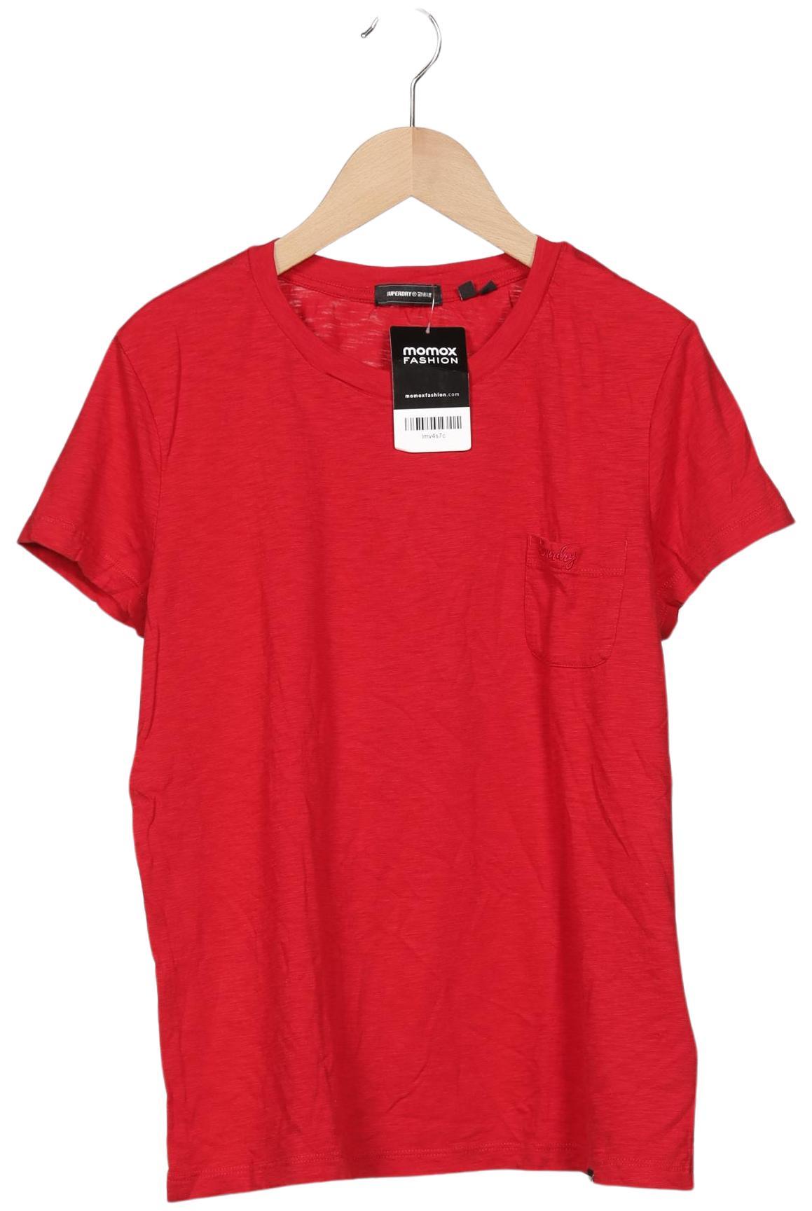 

Superdry Damen T-Shirt, rot, Gr. 38