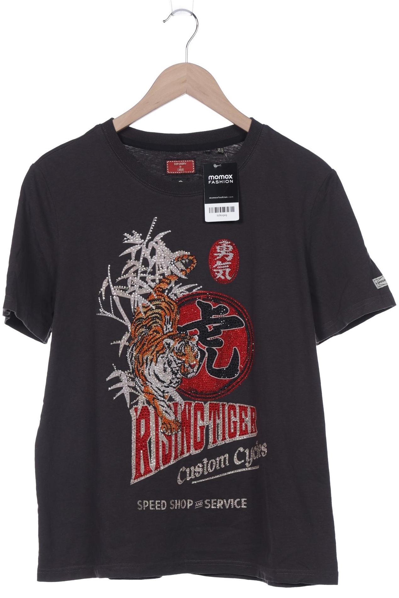 

Superdry Damen T-Shirt, braun, Gr. 42