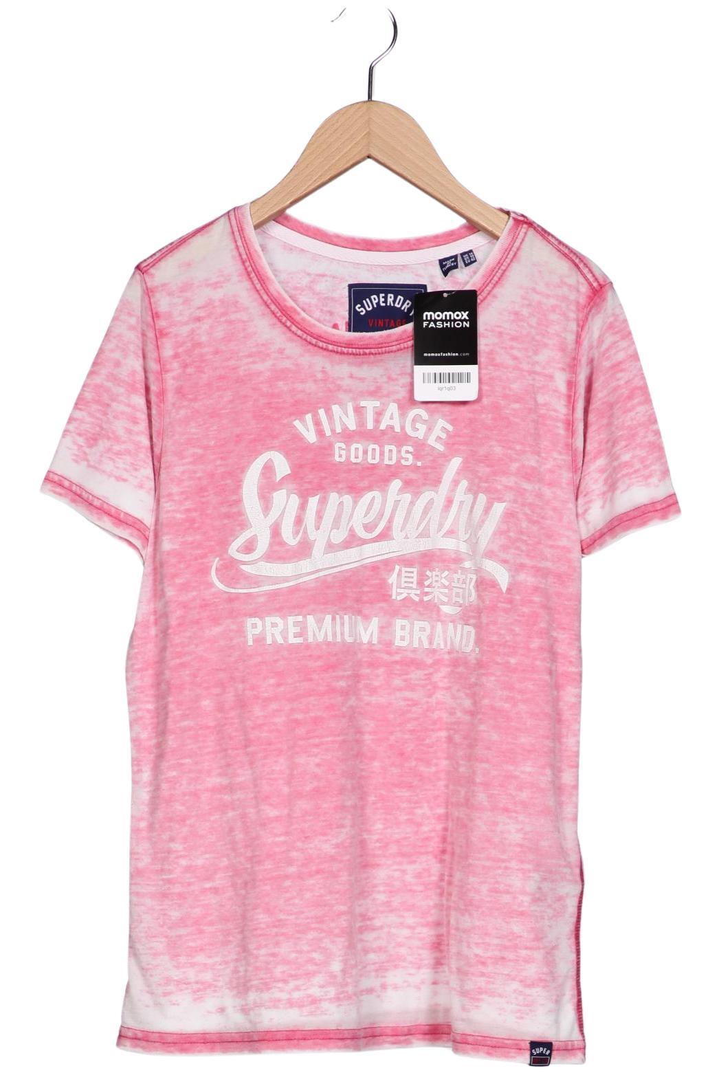 

Superdry Damen T-Shirt, pink, Gr. 42