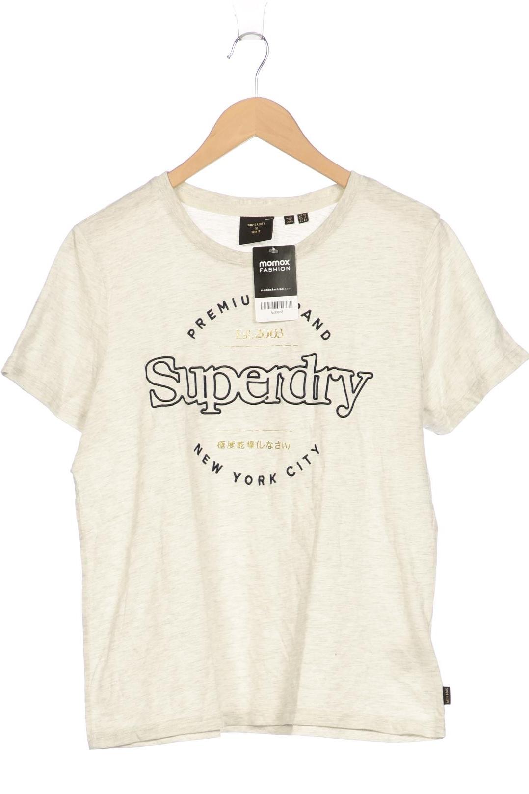 

Superdry Damen T-Shirt, grau, Gr. 44