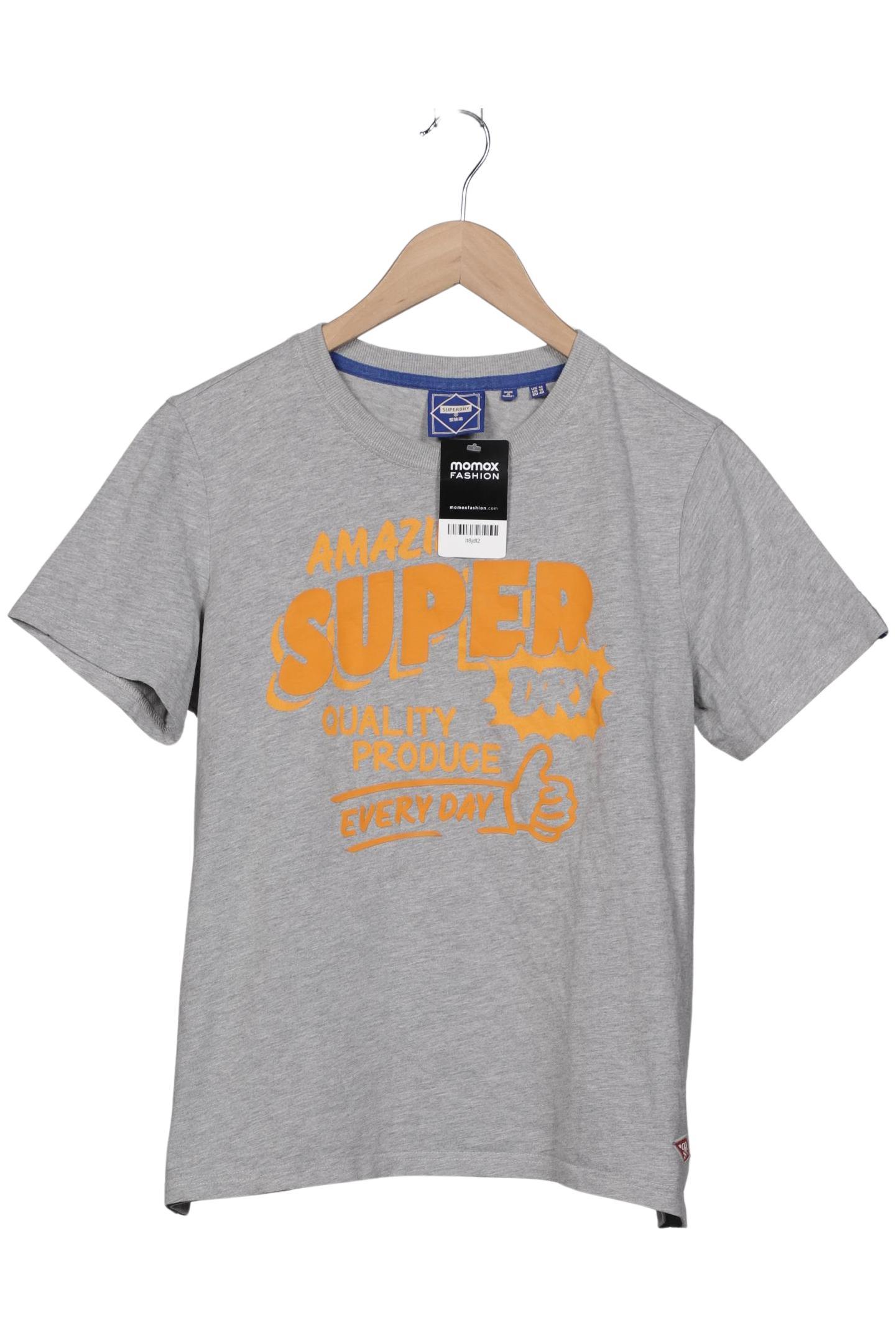 

Superdry Damen T-Shirt, grau, Gr. 42