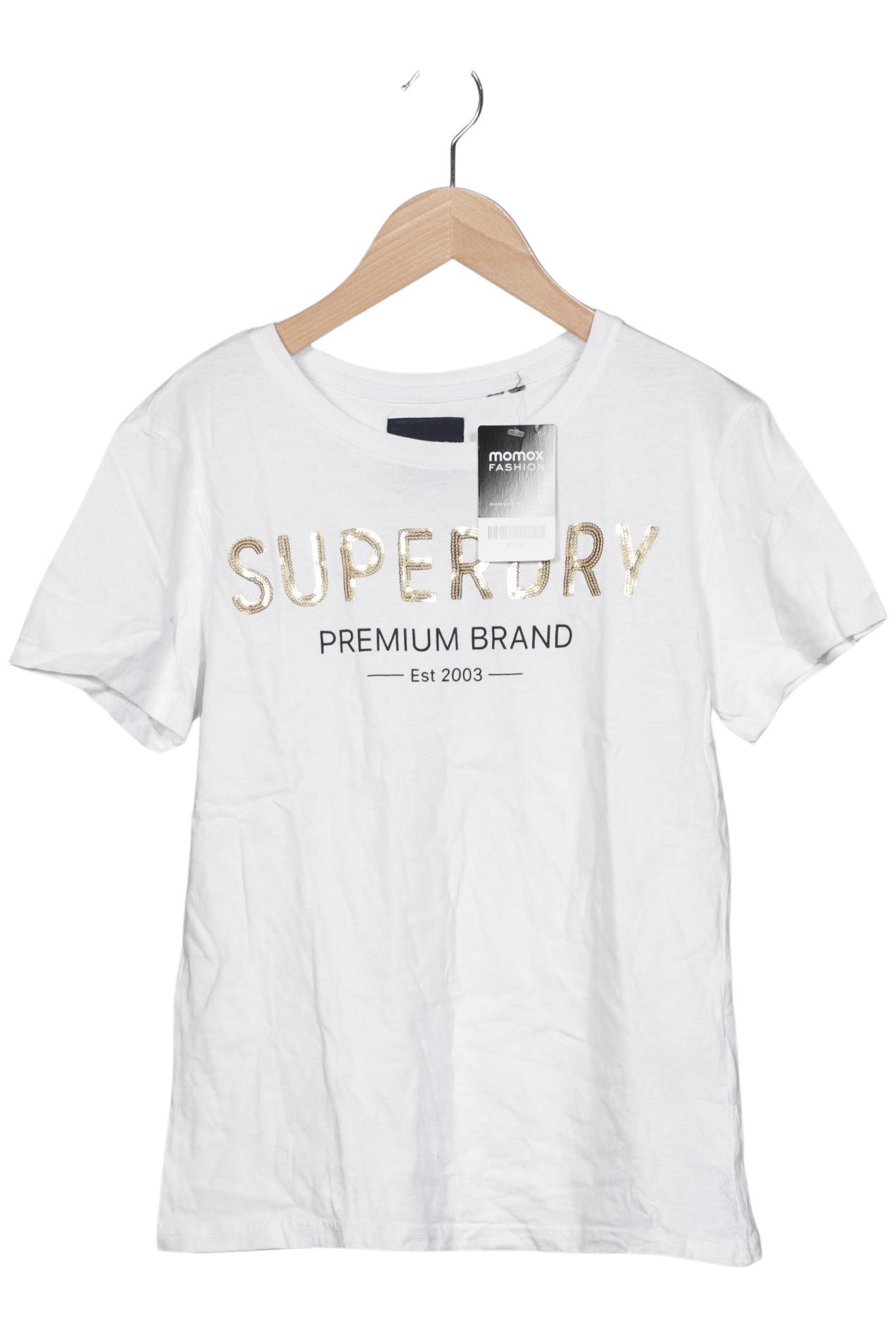 

Superdry Damen T-Shirt, weiß, Gr. 36