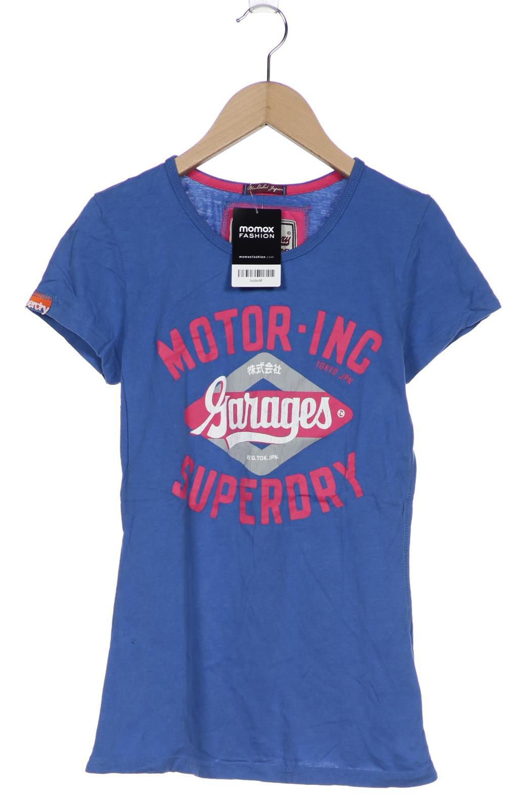 

Superdry Damen T-Shirt, blau