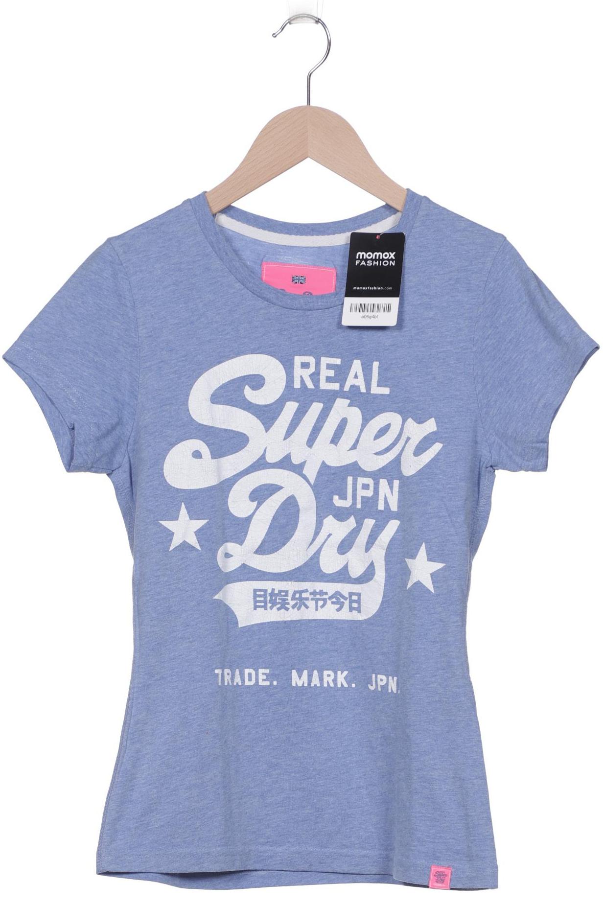 

Superdry Damen T-Shirt, hellblau, Gr. 38