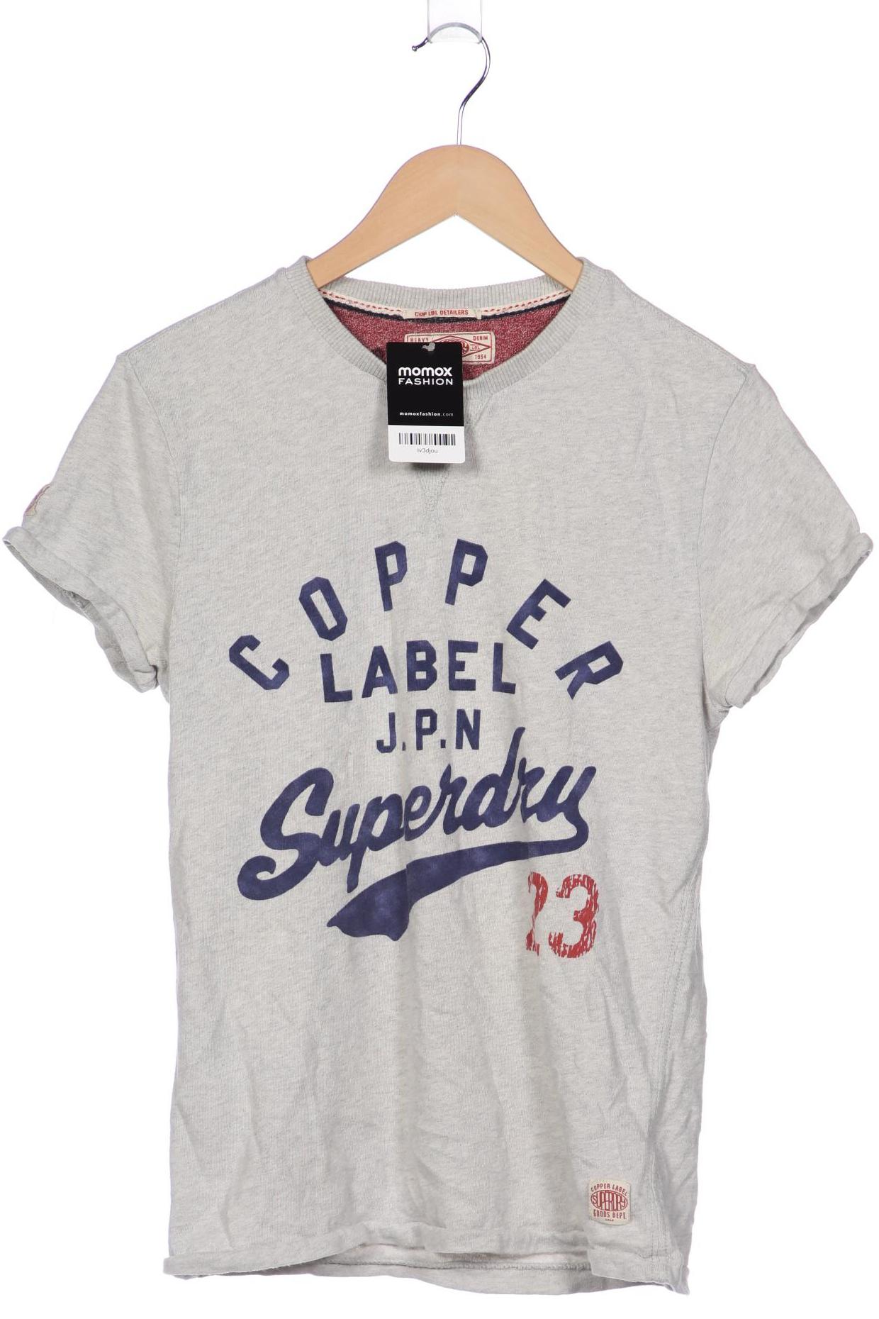 

Superdry Damen T-Shirt, grau, Gr. 36