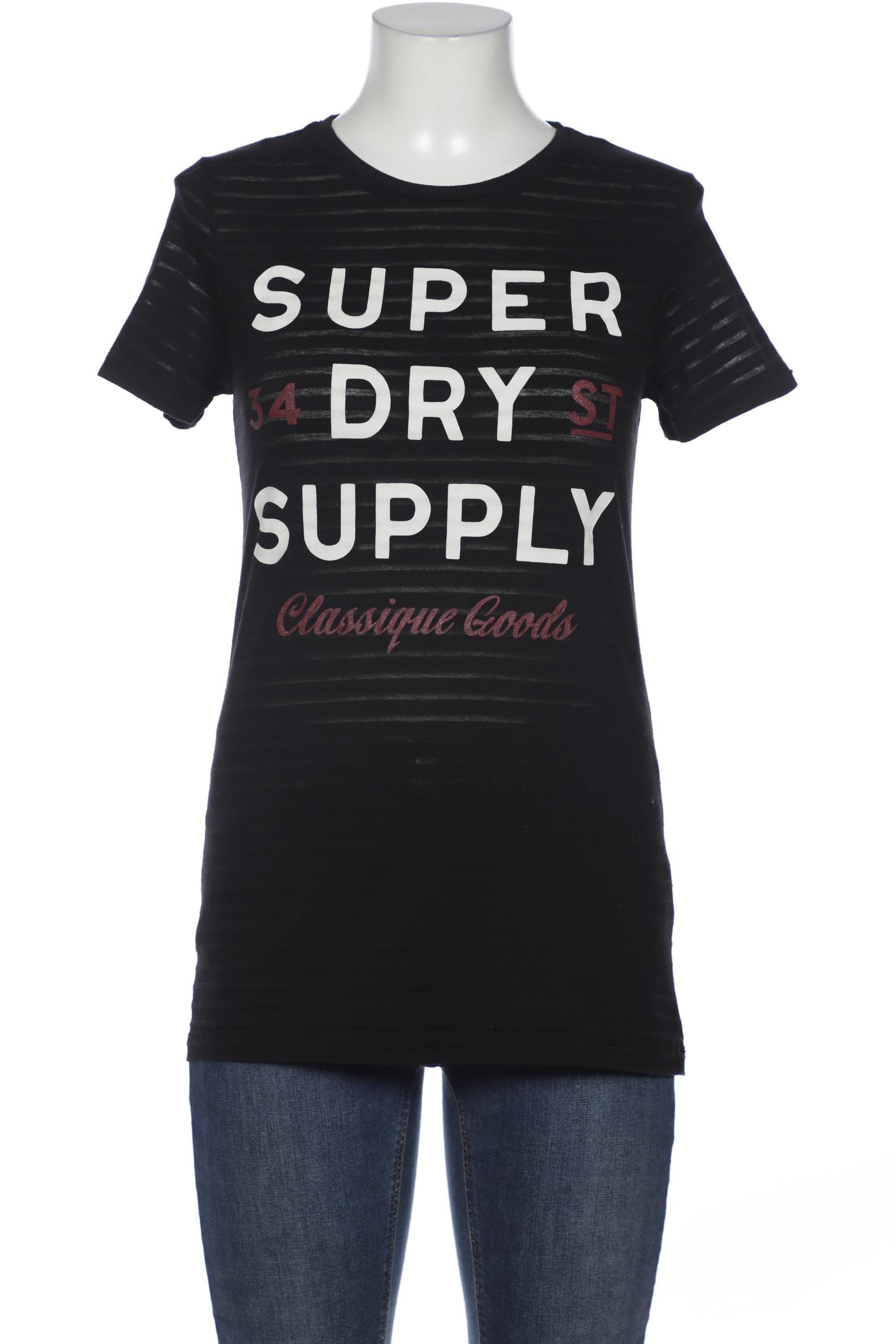 

Superdry Damen T-Shirt, schwarz