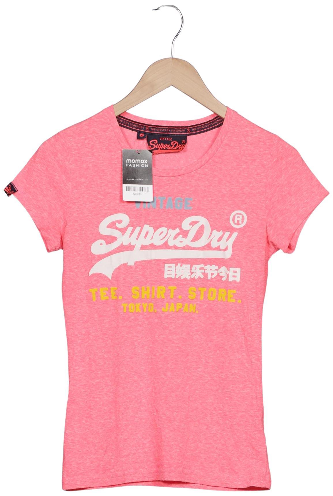 

Superdry Damen T-Shirt, pink, Gr. 36