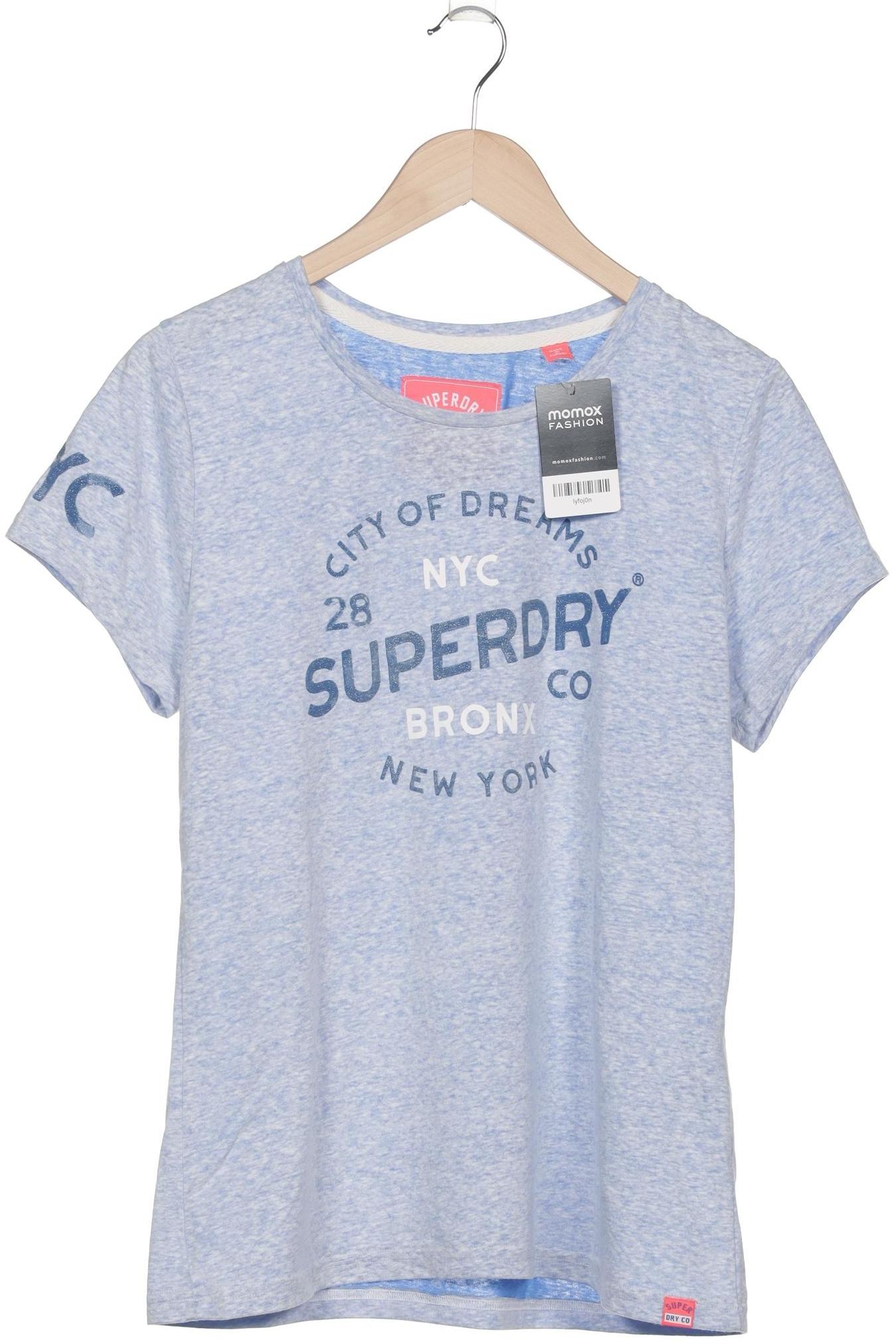 

Superdry Damen T-Shirt, blau, Gr. 44