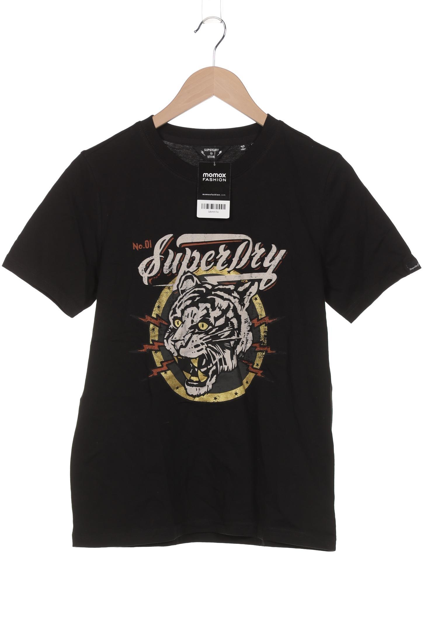 

Superdry Damen T-Shirt, schwarz, Gr. 38