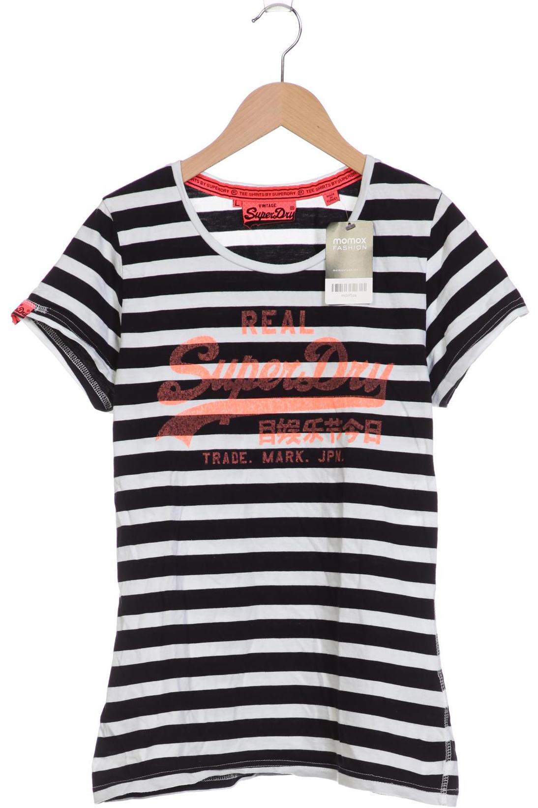 

Superdry Damen T-Shirt, schwarz, Gr. 42
