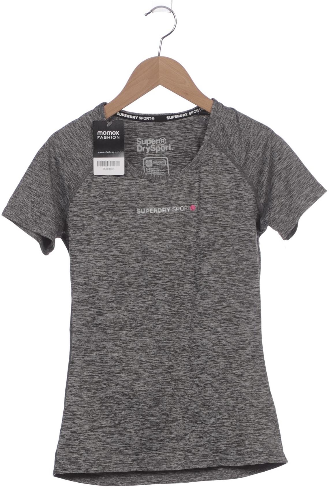 

Superdry Damen T-Shirt, grau, Gr. 36