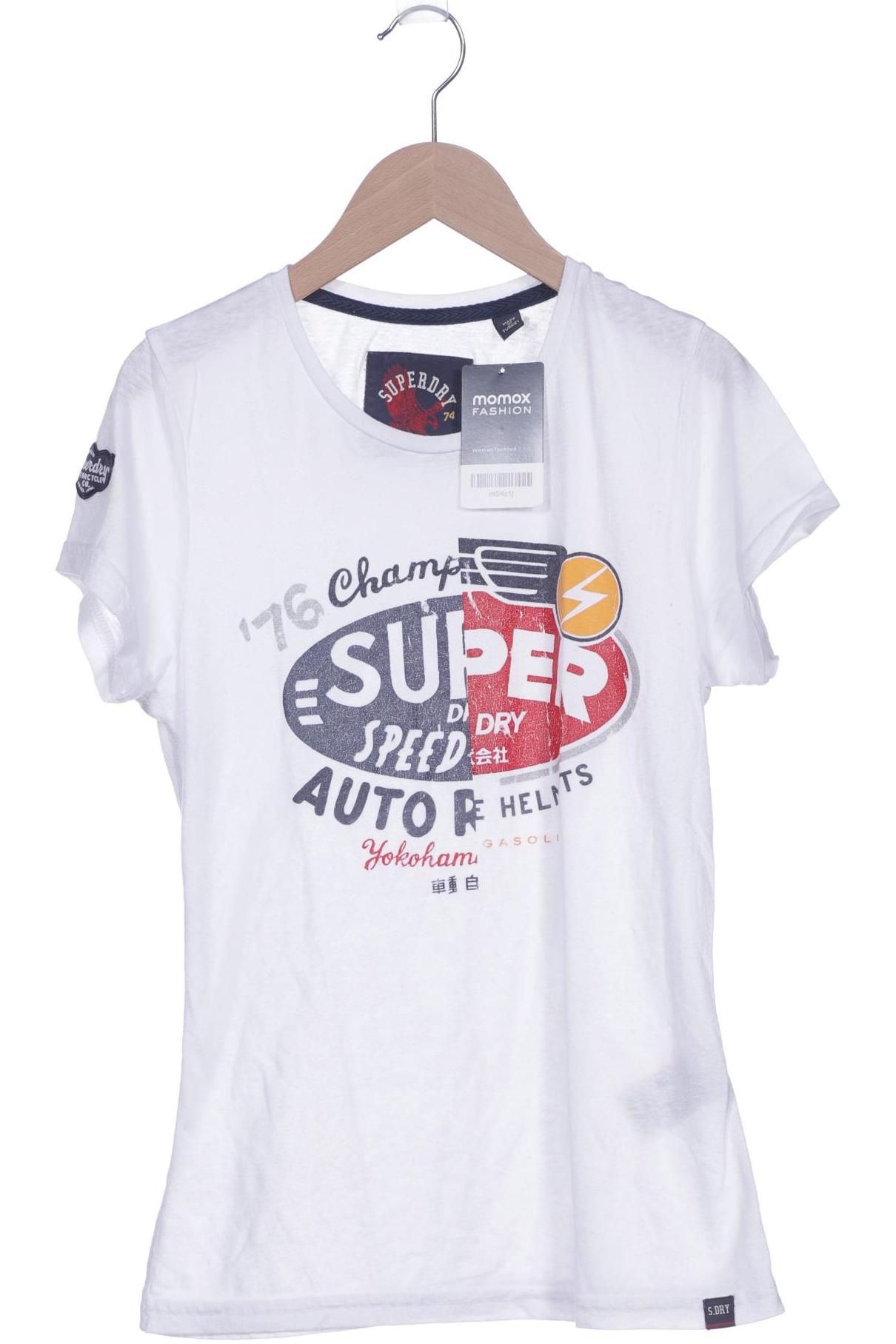 

Superdry Damen T-Shirt, weiß, Gr. 38