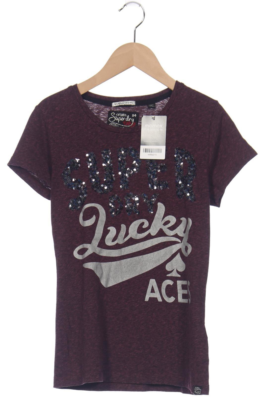 

Superdry Damen T-Shirt, bordeaux